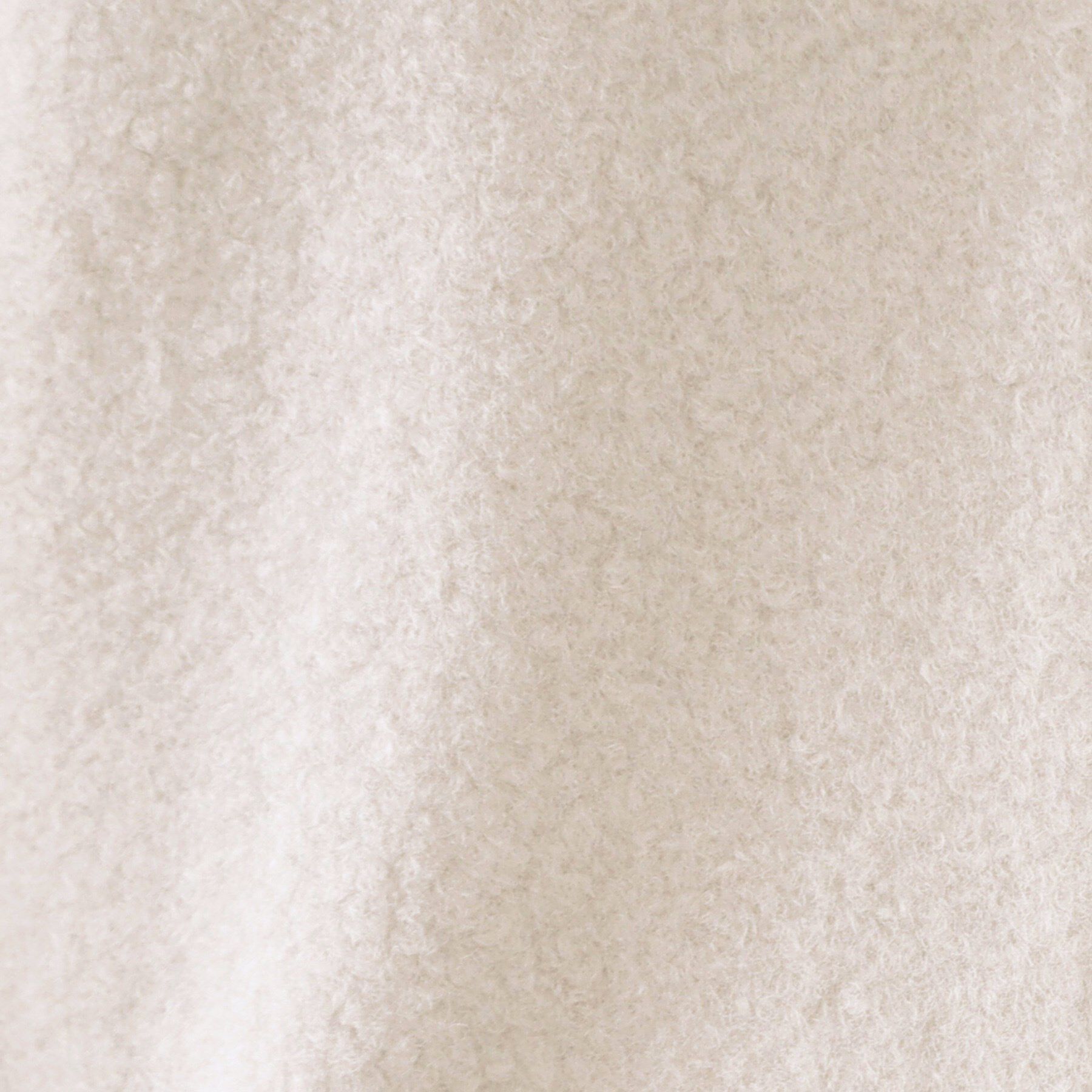 OPAQUE.CLIP「もこもこノーカラージップミドルコート【洗える】」|ノーカラーコート|