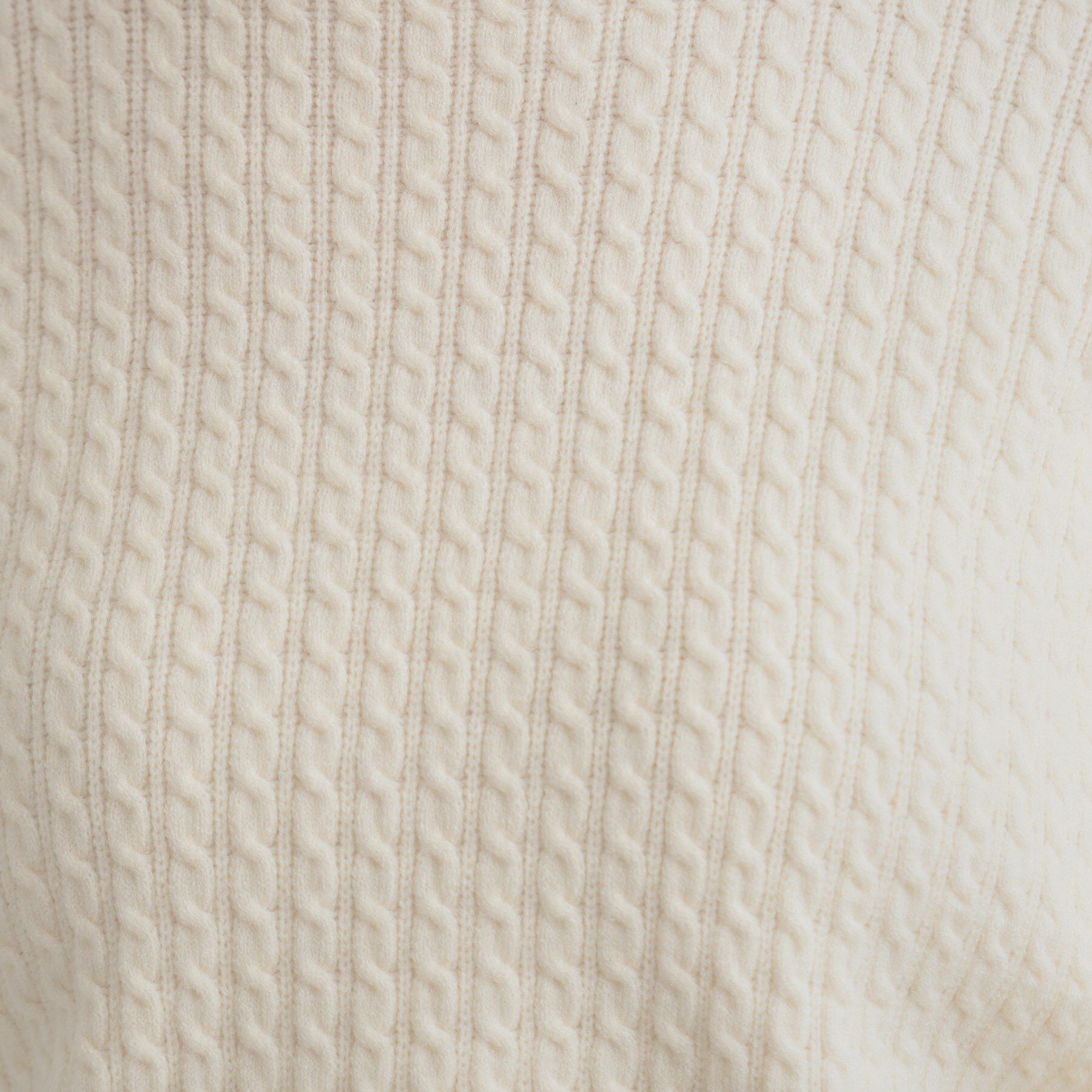 Couture broach「【大人上品・着映え】ケーブルレース バックリボンニット」|ニット・セーター|