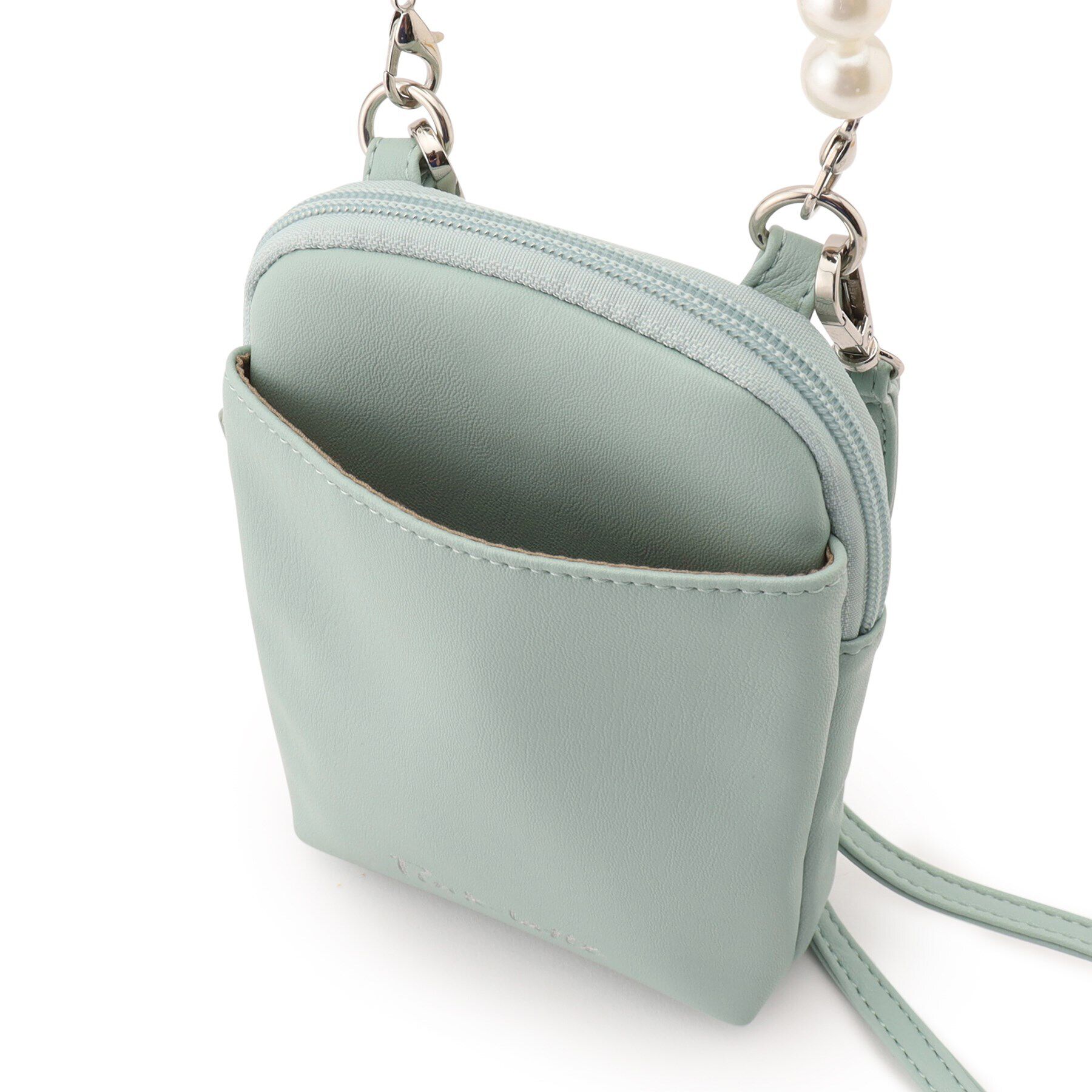 PINK-latte「チャーム付き縦型ショルダー」|ショルダー・メッセンジャー|