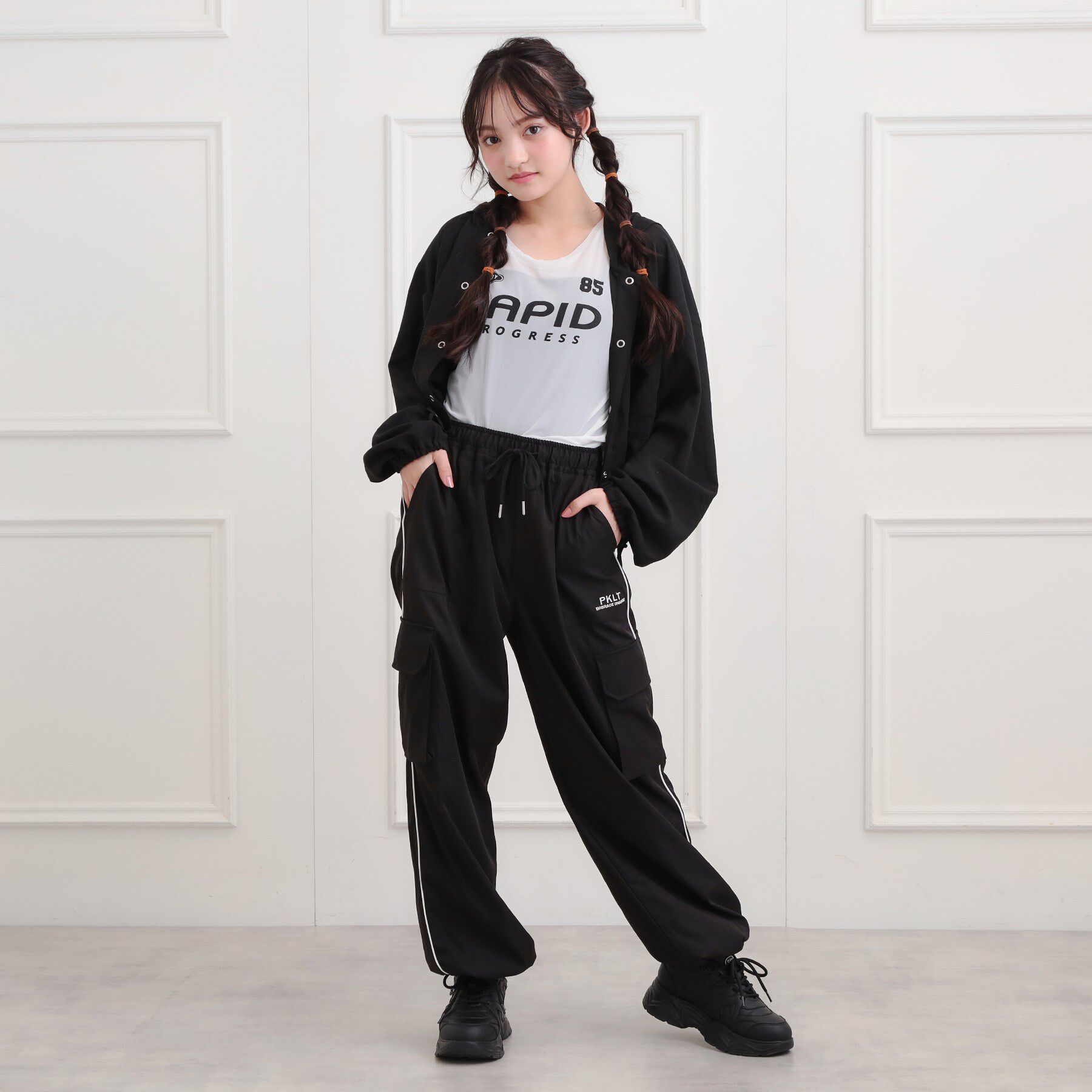 PINK-latte「ベーシックパイピングカーゴパンツ」|その他|