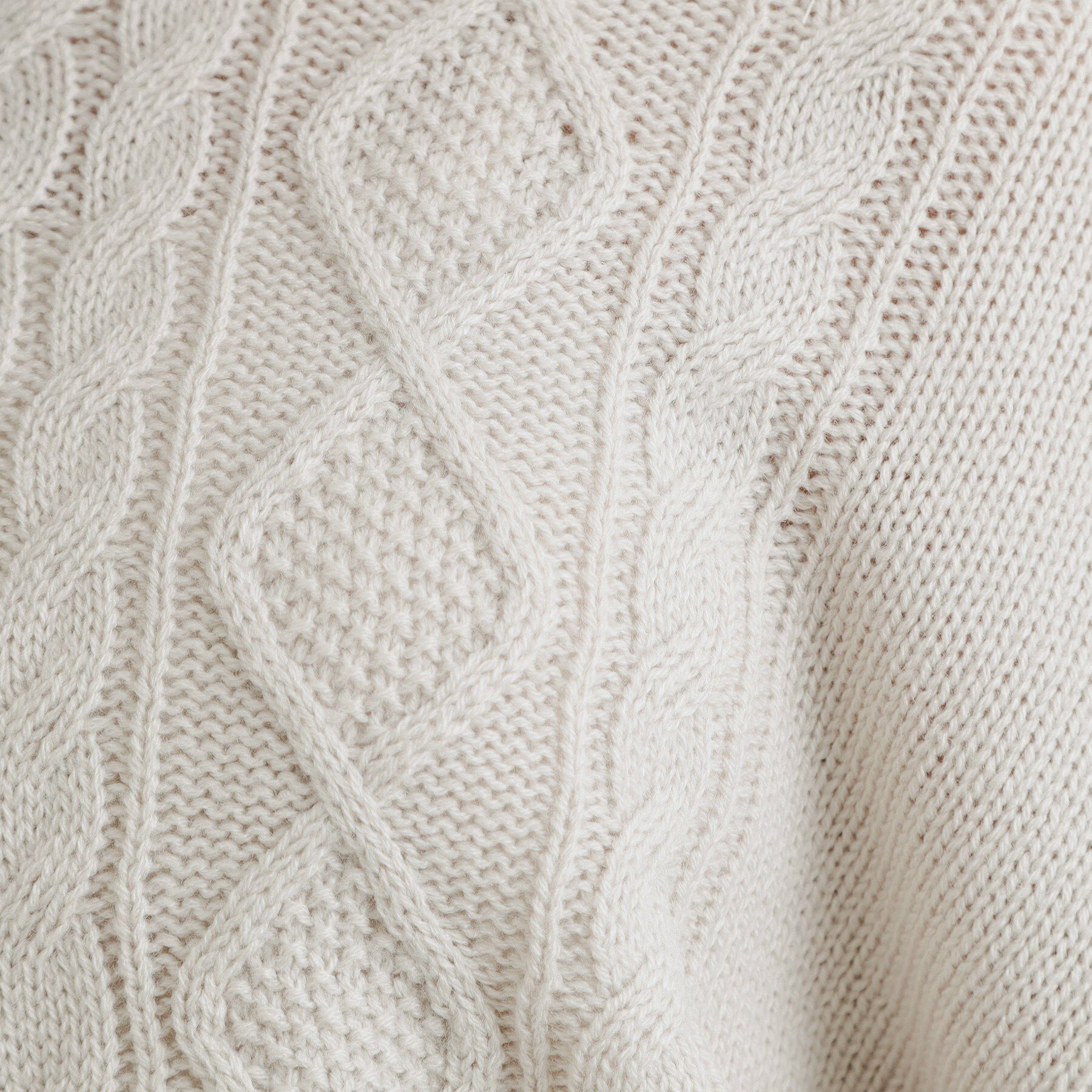 PINK-latte「【プチプラ】ケーブルニット」|ニット・セーター|