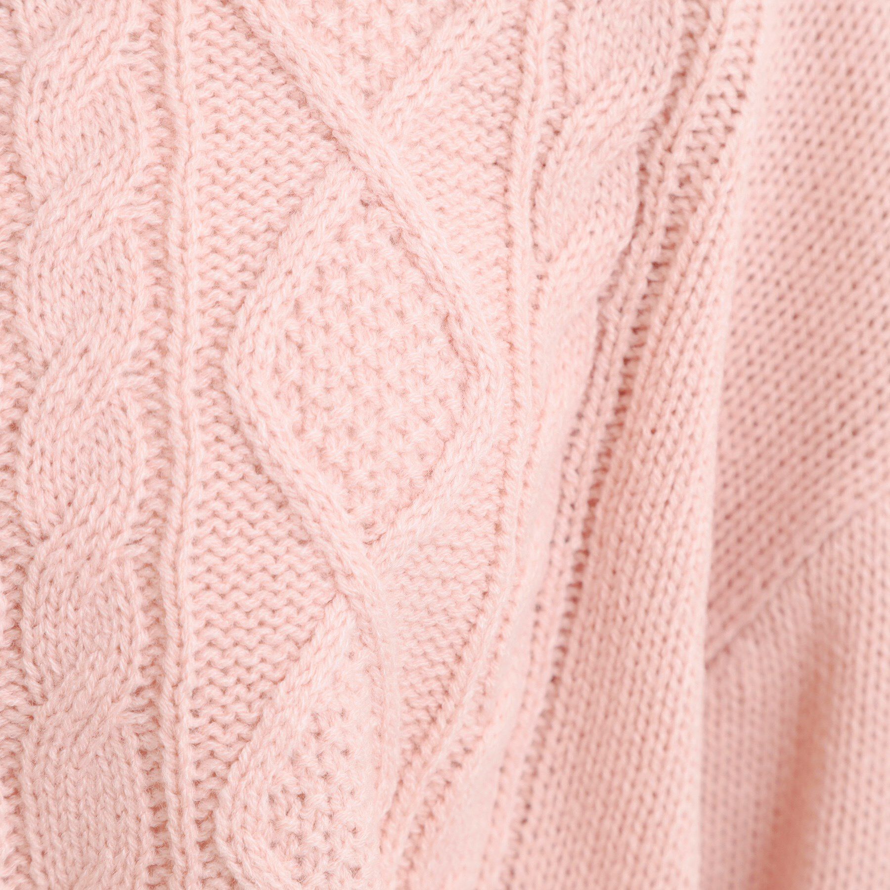 PINK-latte「【プチプラ】ケーブルニット」|ニット・セーター|