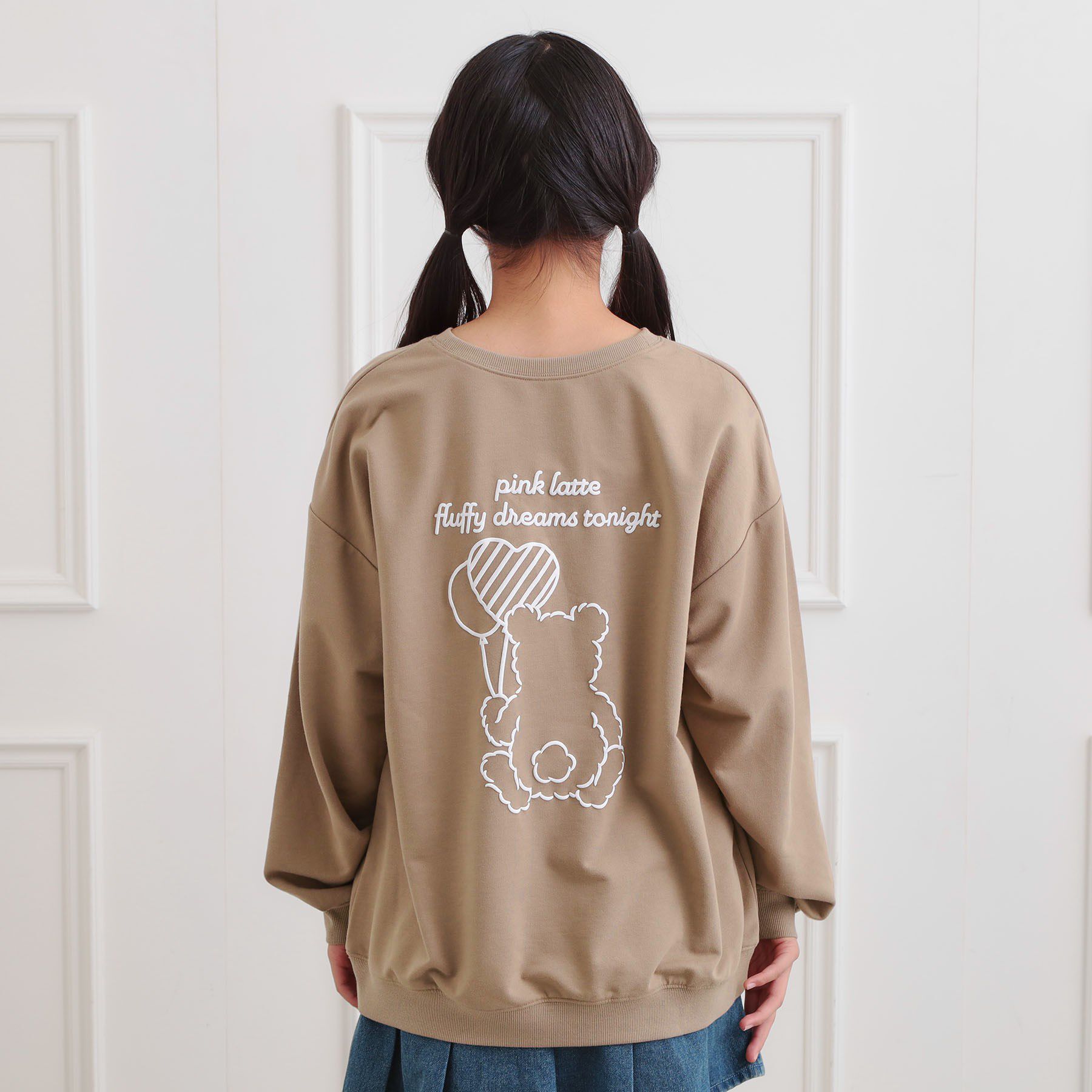 PINK-latte「クマちゃんミニ裏トレーナー」|その他|