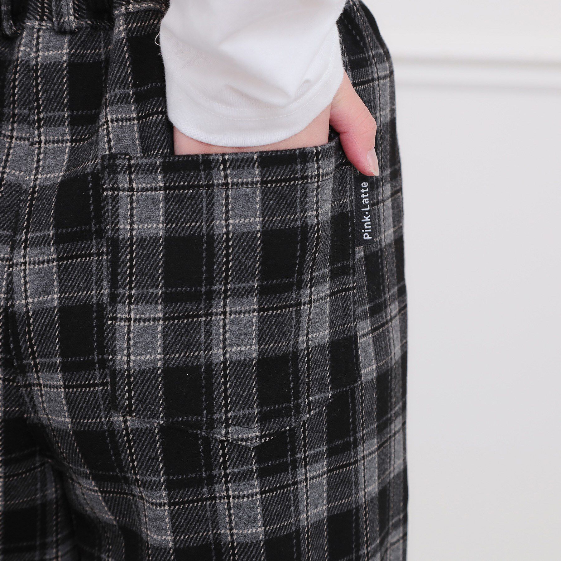 PINK-latte「裏起毛イージーロングパンツ」|その他|