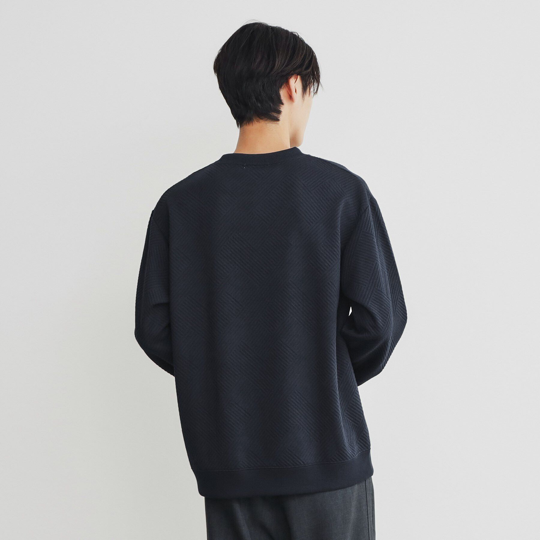 THE SHOP TK「ふくれキルティングプルオーバー」|Tシャツ・カットソー|