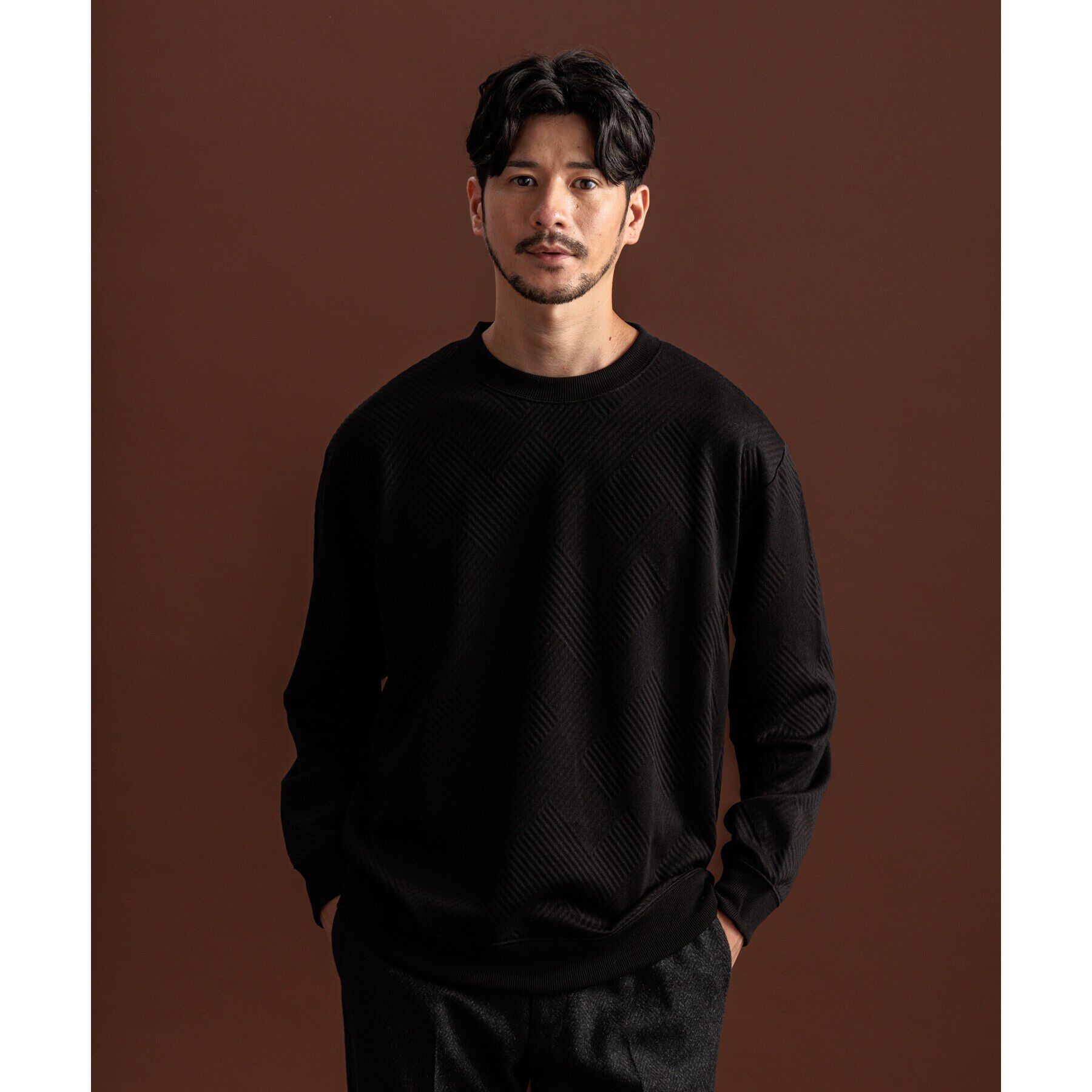 THE SHOP TK「ふくれキルティングプルオーバー」|Tシャツ・カットソー|