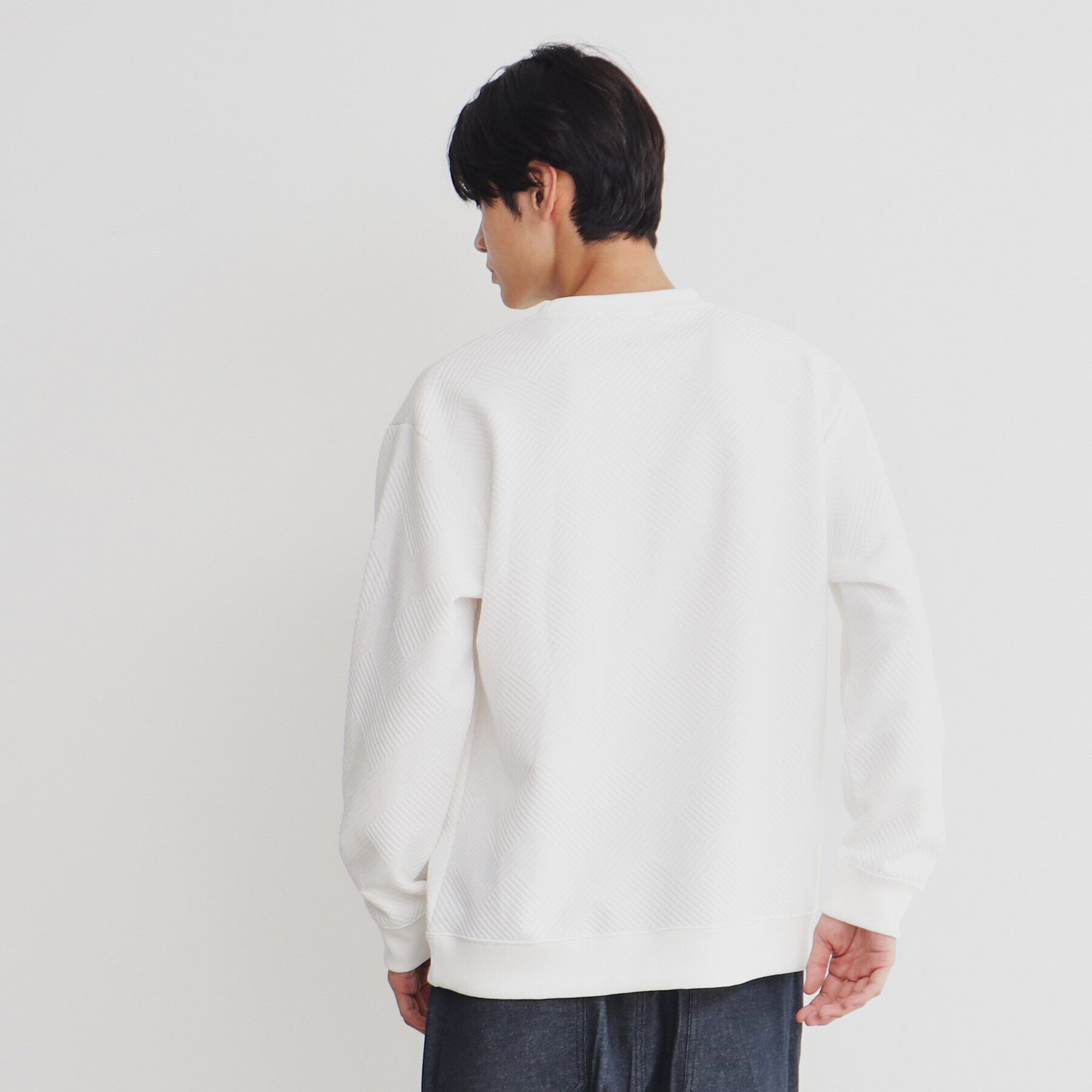 THE SHOP TK「ふくれキルティングプルオーバー」|Tシャツ・カットソー|