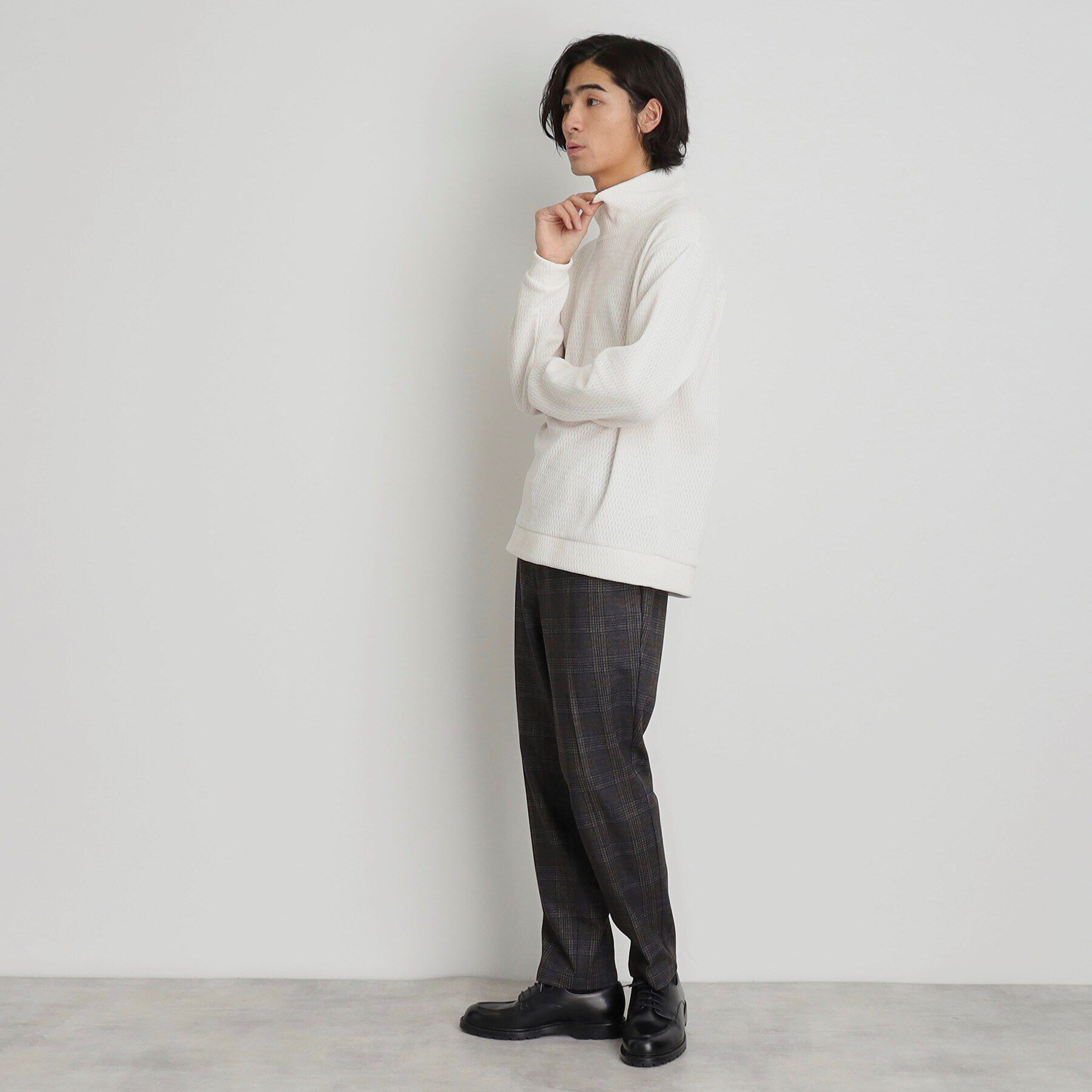 THE SHOP TK「シェニールハイネックプルオーバー」|Tシャツ・カットソー|