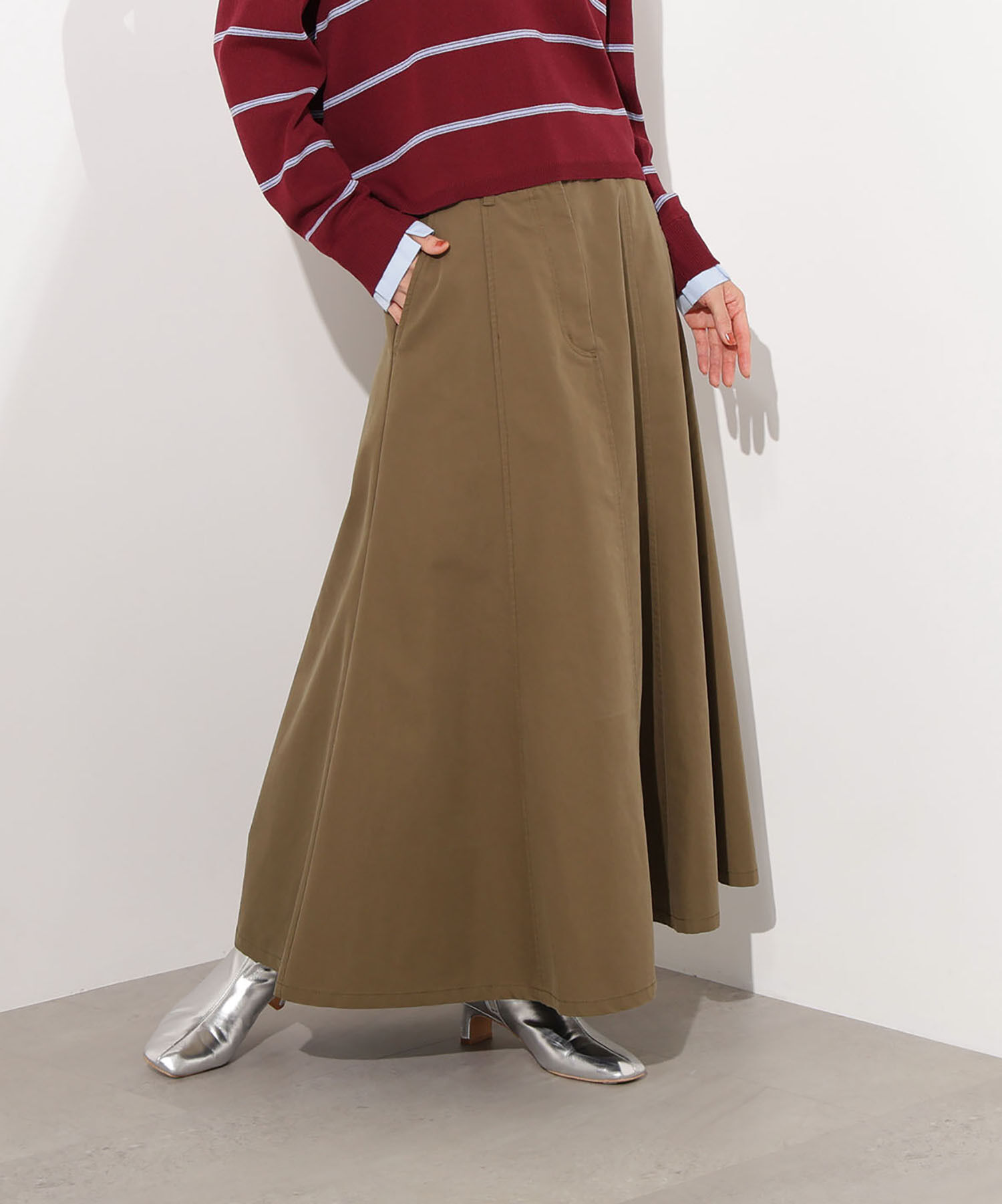  「フレアチノスカート」|スカート|