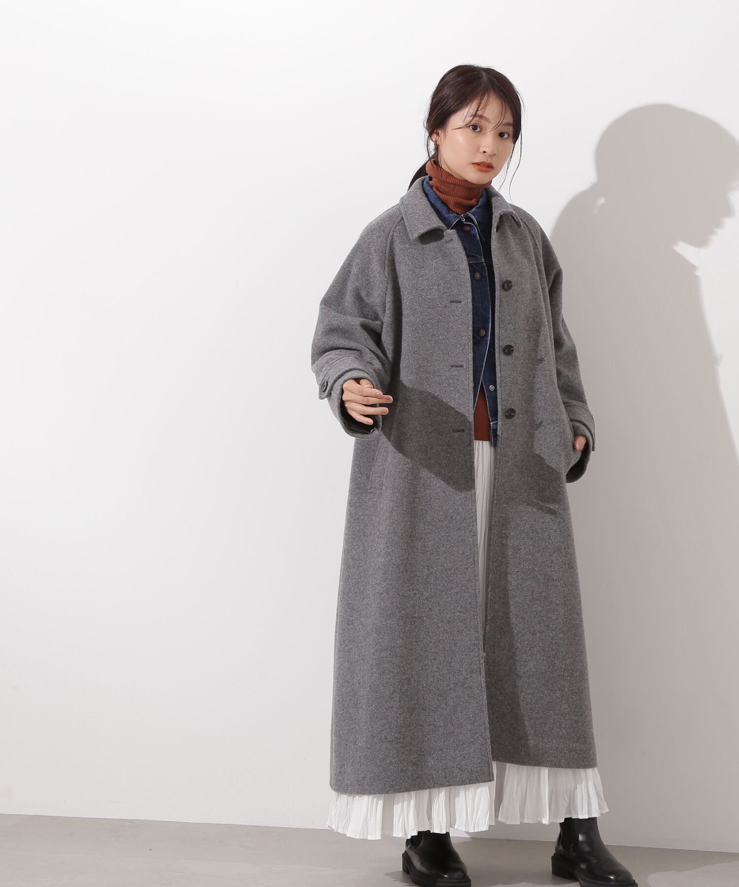  「ステンカラーロングコート」|その他|