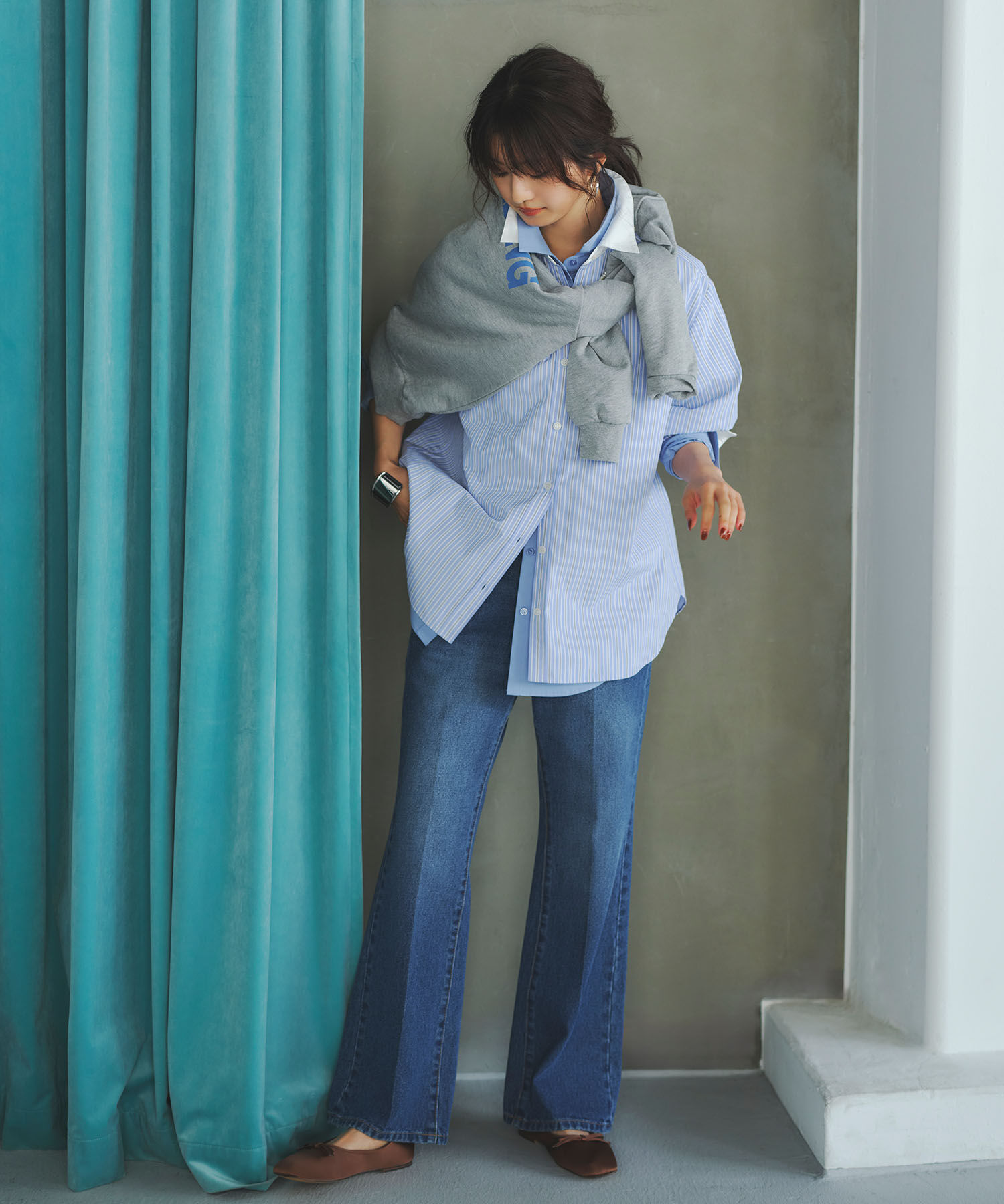  「カレッジロゴスウェット」|Tシャツ・カットソー|