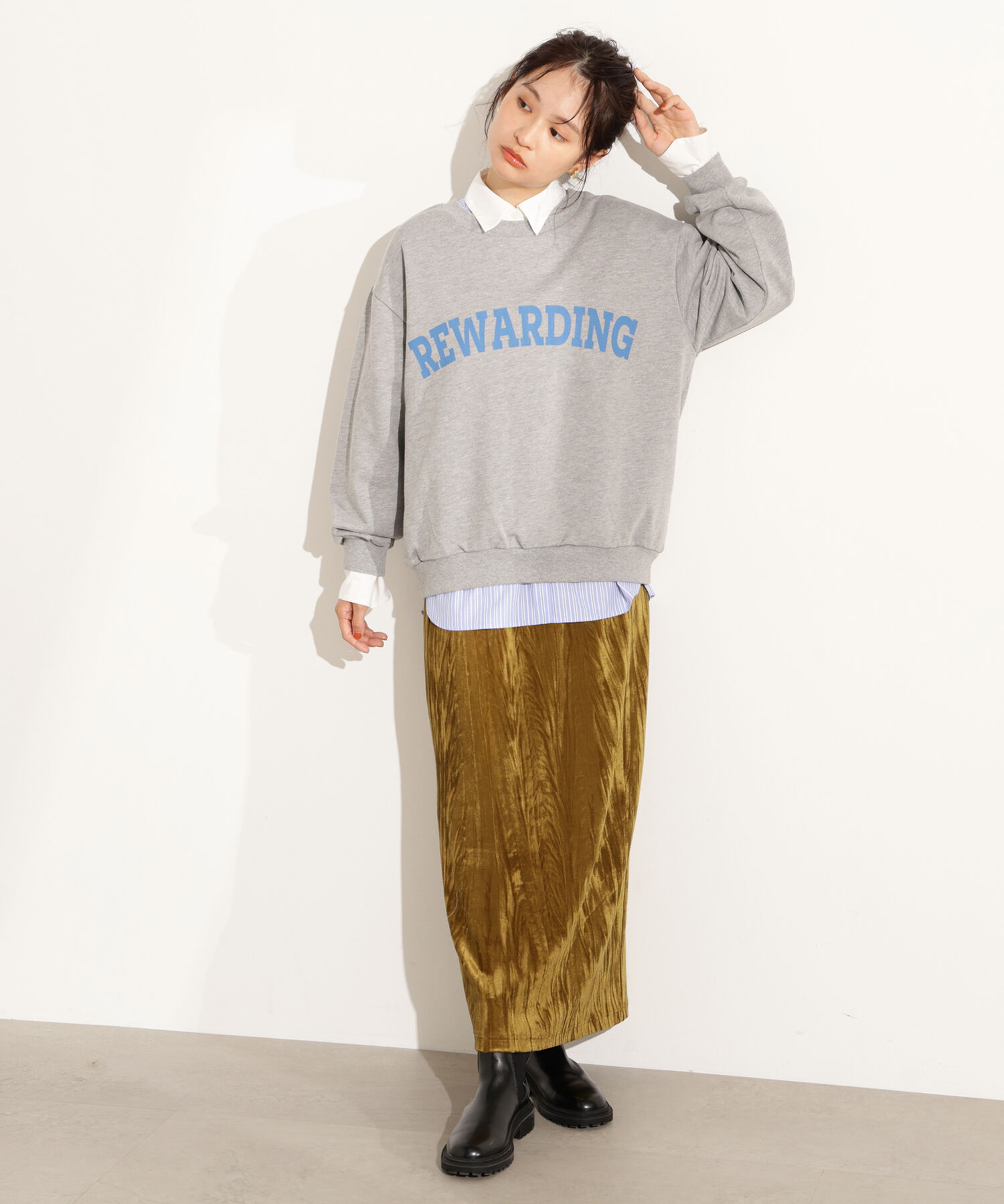  「カレッジロゴスウェット」|Tシャツ・カットソー|