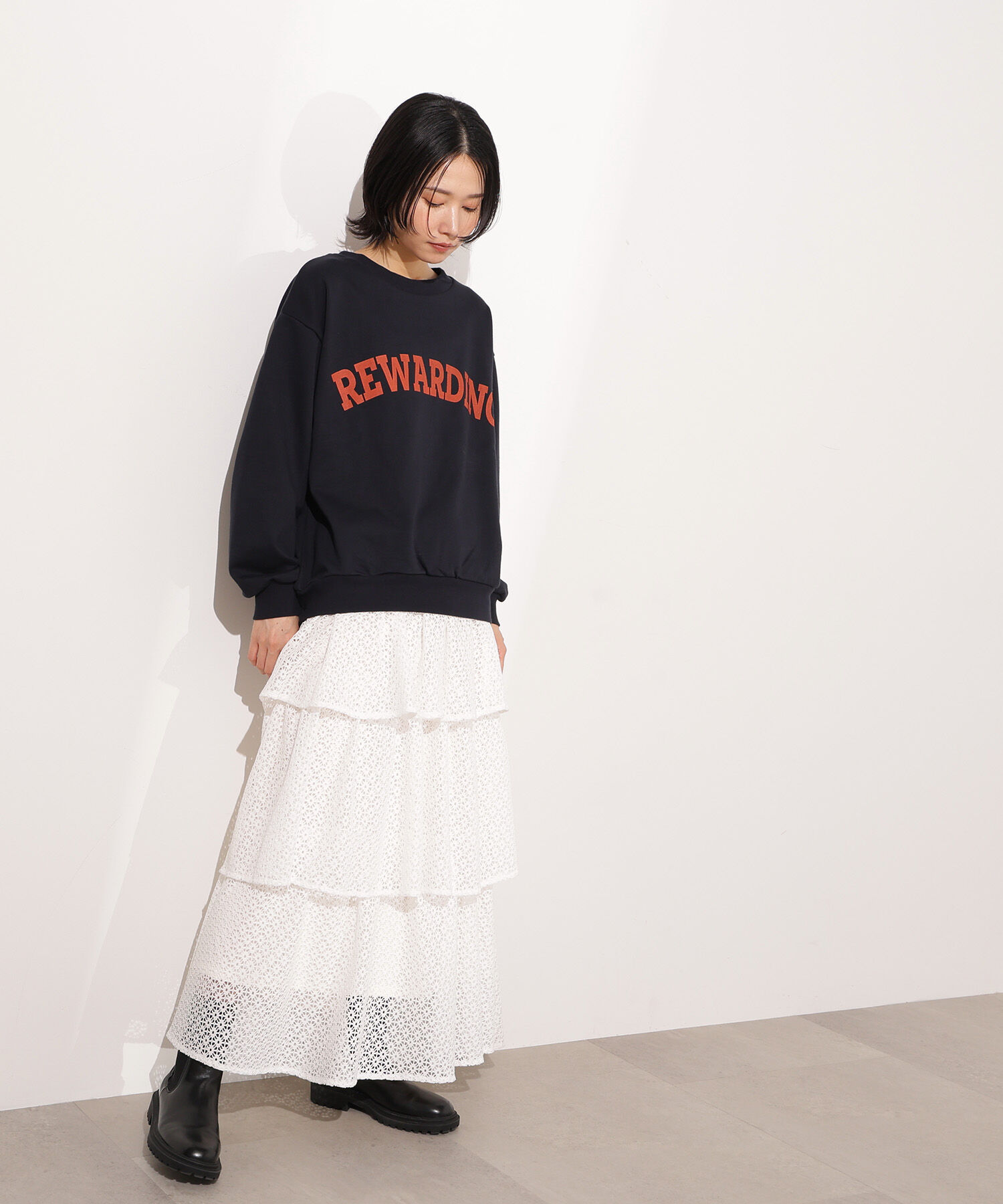  「カレッジロゴスウェット」|Tシャツ・カットソー|