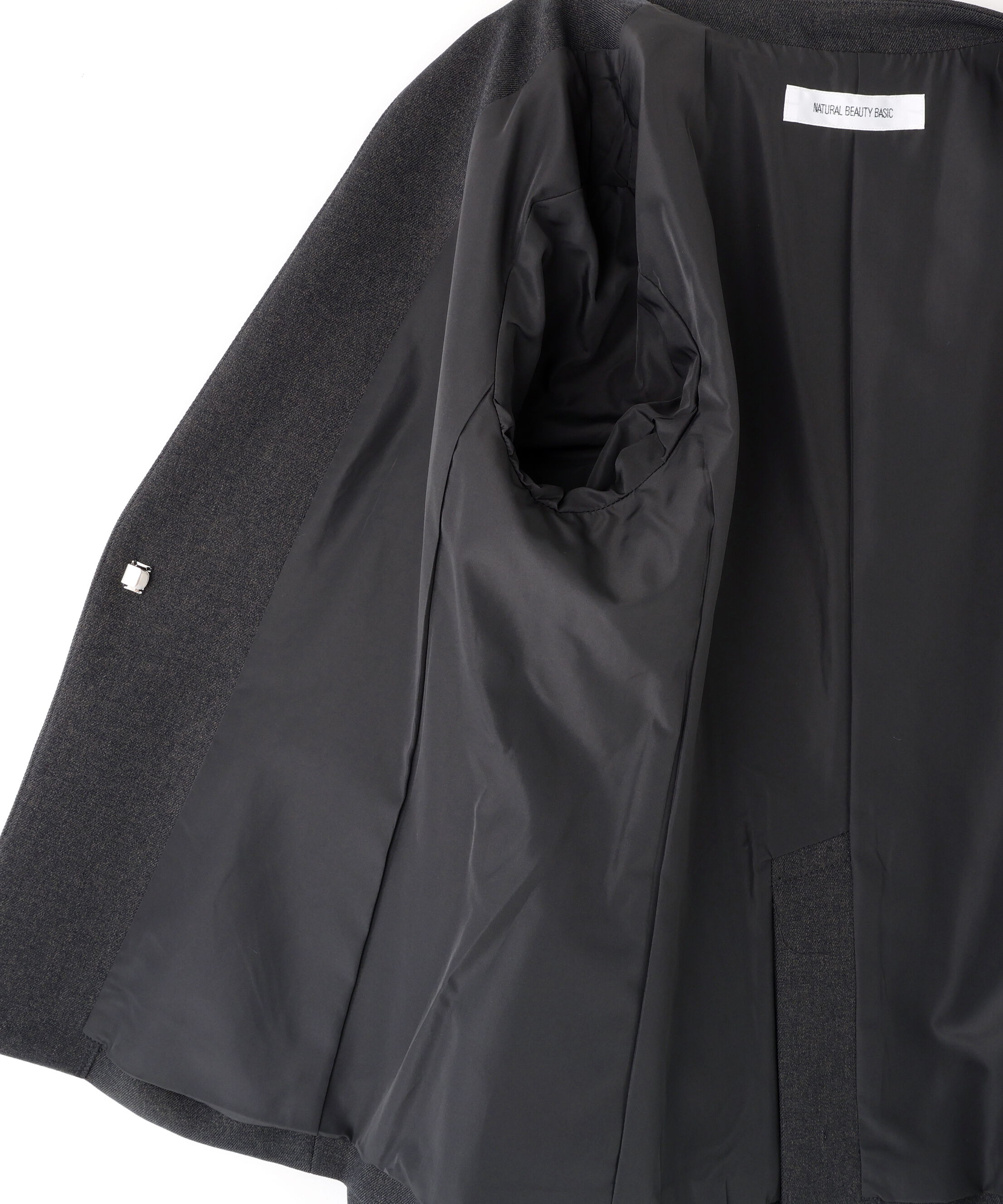  「ウーステッドライクツイル SETUP ノーカラージャケット」|その他|