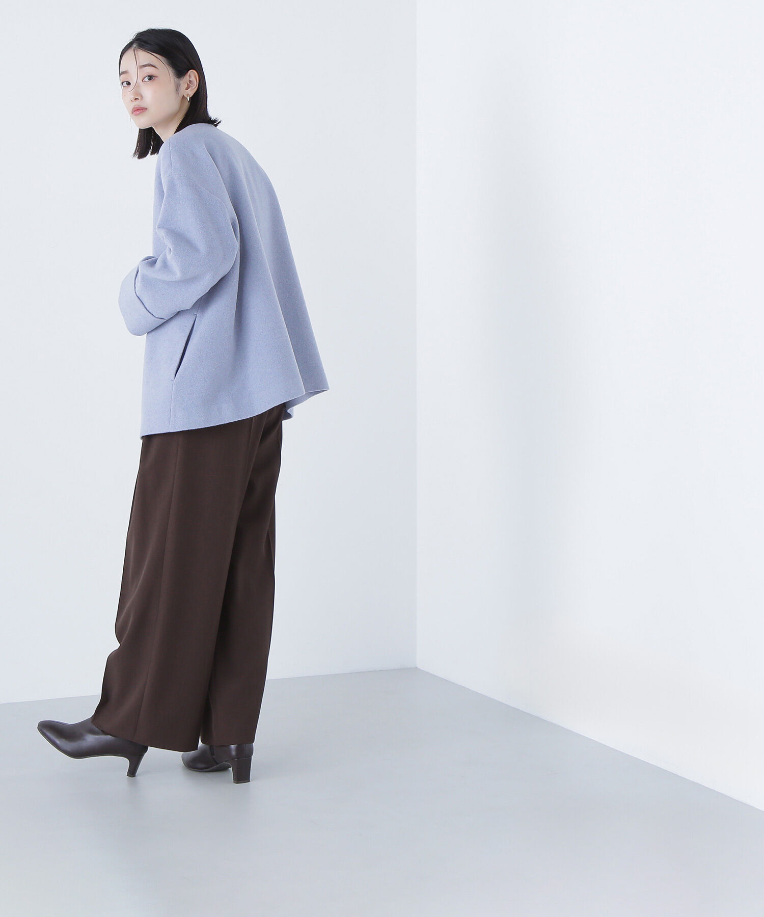  「毎日に&ldquo;ちょうどいい&rdquo;カシミヤ混コート」|ブルゾン・スタジャン|