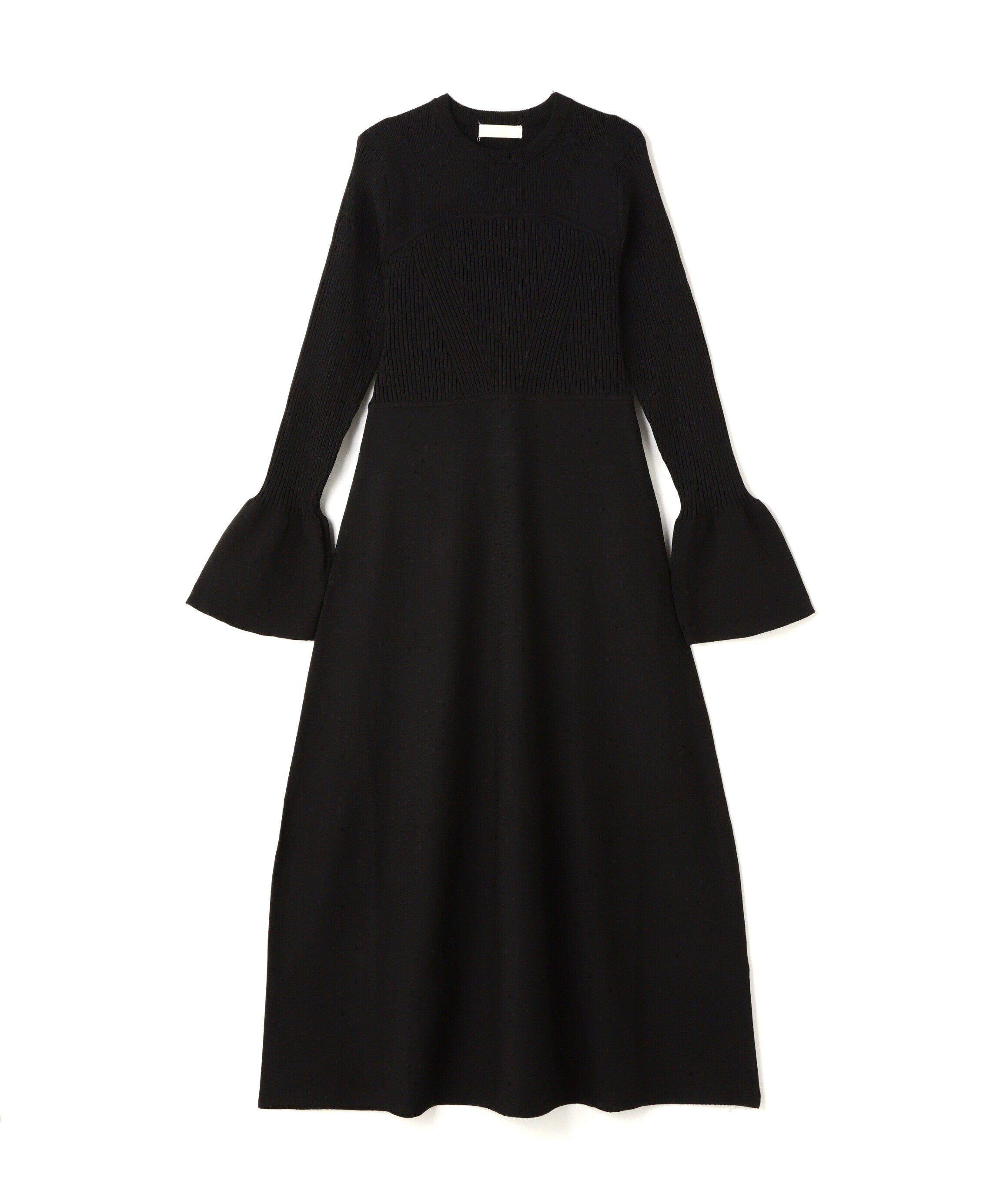  「ベアトップ風フレアワンピース」|ワンピース|