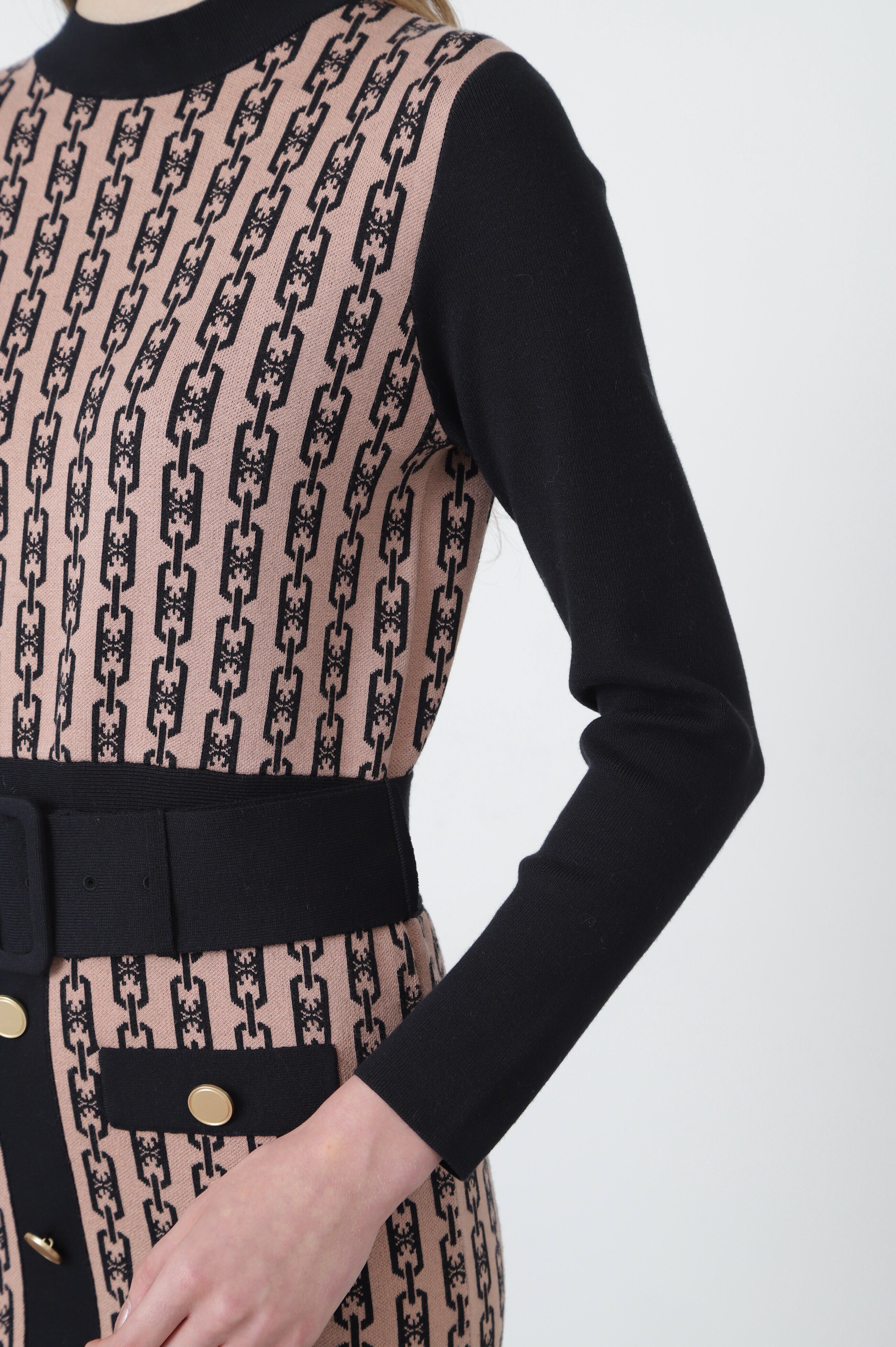  「◆[WEB限定カラー]バイカラージャガードニットワンピース」|ワンピース|