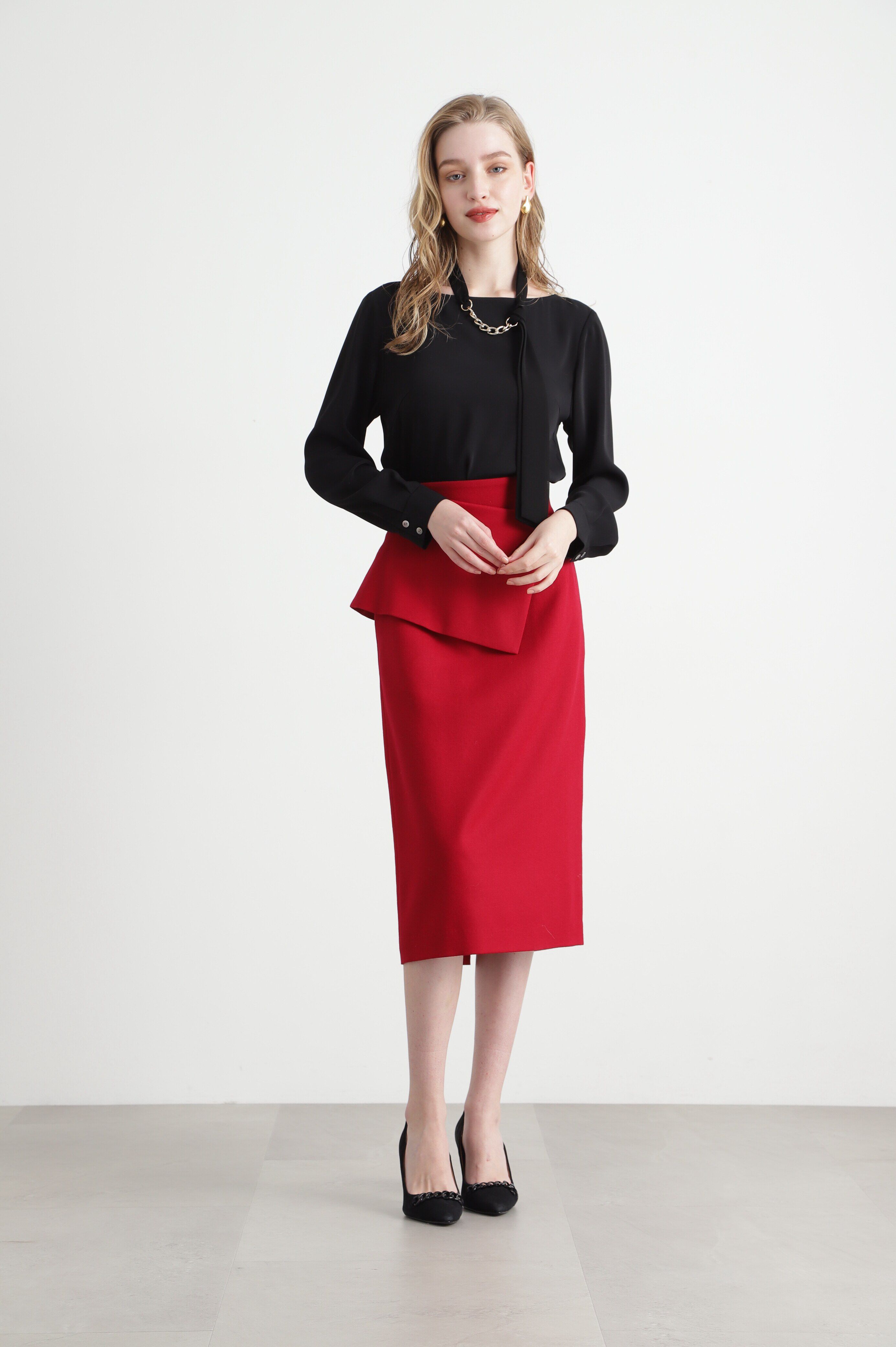  「◆チェーンリボンブラウス」|シャツ・ブラウス|