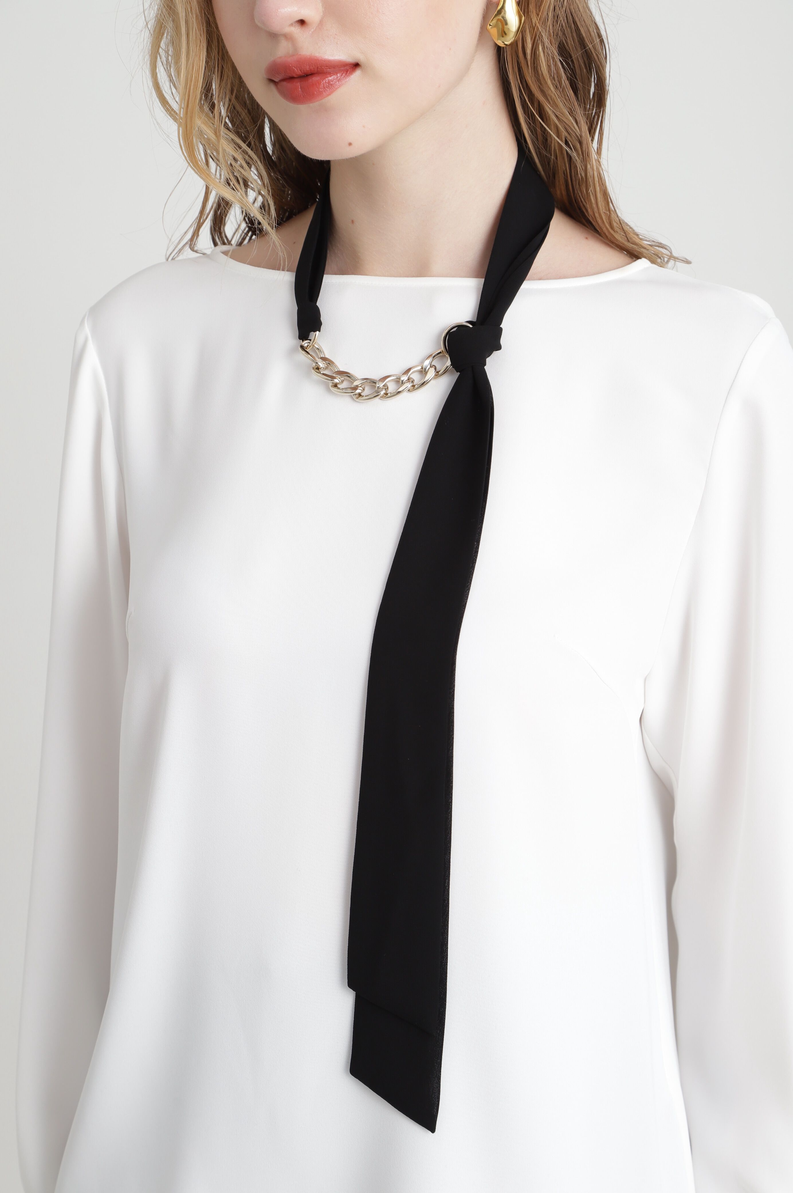  「◆チェーンリボンブラウス」|シャツ・ブラウス|