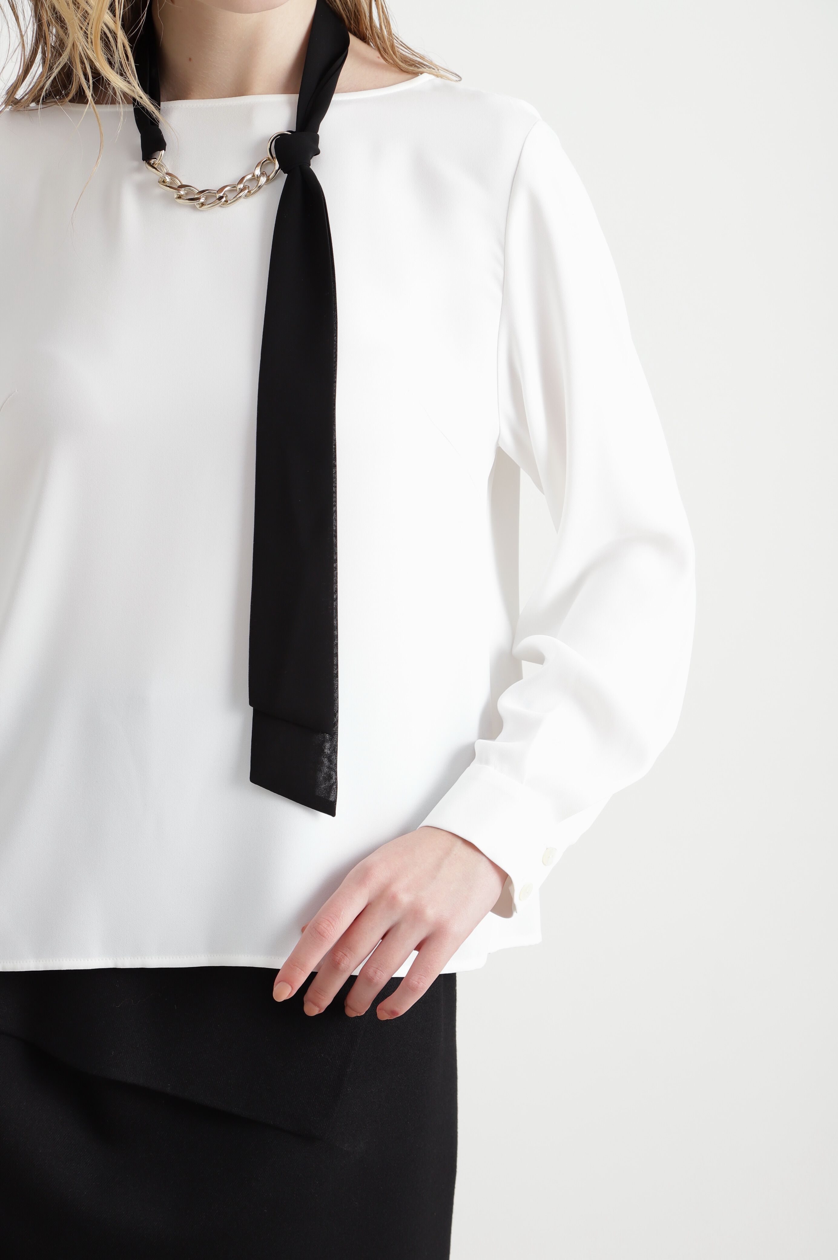  「◆チェーンリボンブラウス」|シャツ・ブラウス|