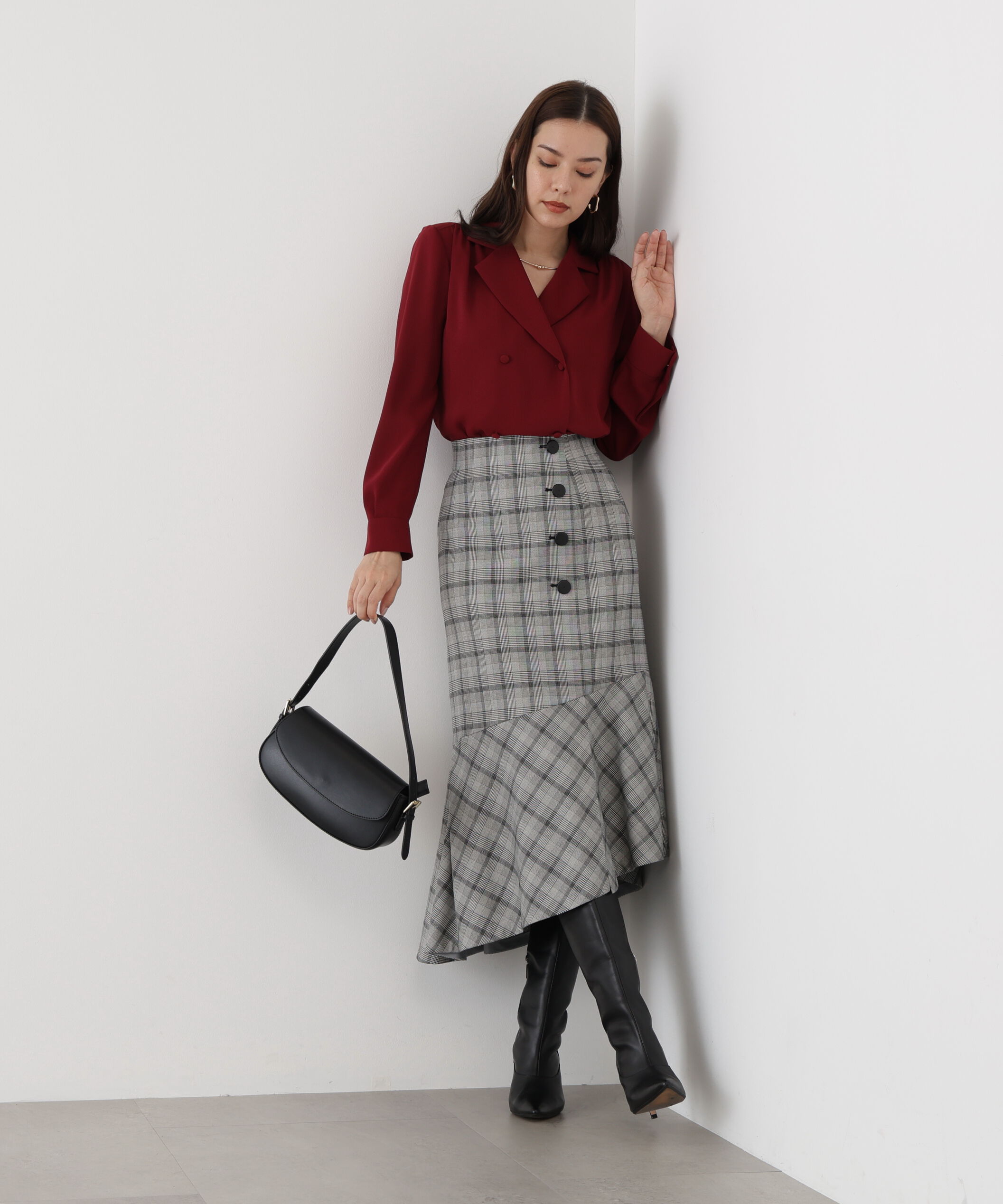  「◆ダブルブレストブラウス」|シャツ・ブラウス|