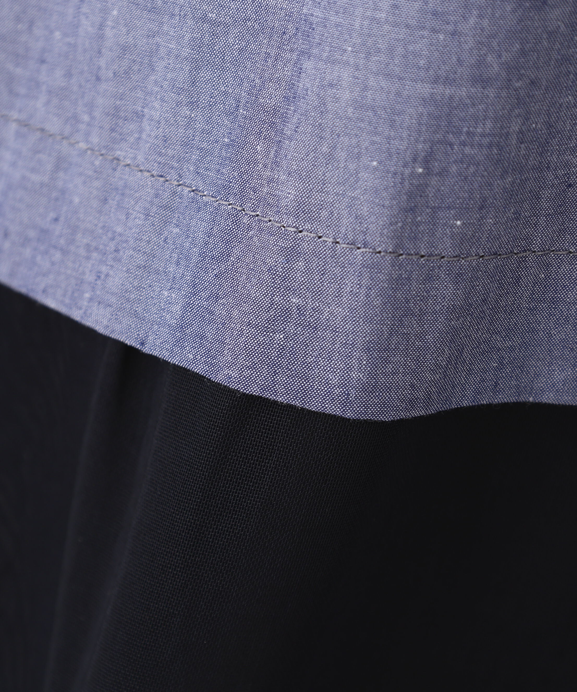  「◆シアーヘムドッキングハイネックブラウス」|シャツ・ブラウス|