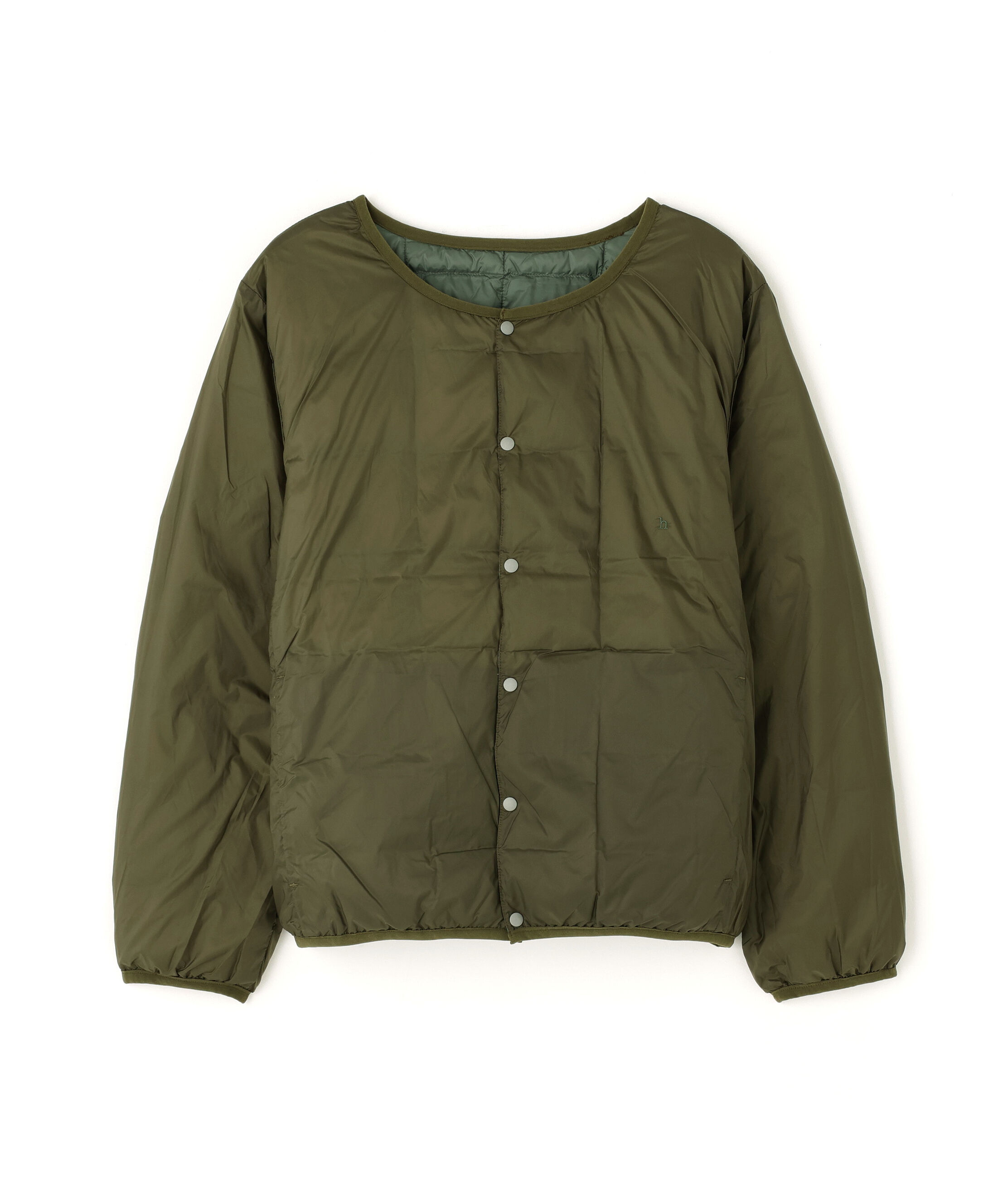  「◆≪ＴＡＩＯＮコラボ≫リバーシブルクルーネックダウンブルゾン」|ブルゾン・スタジャン|