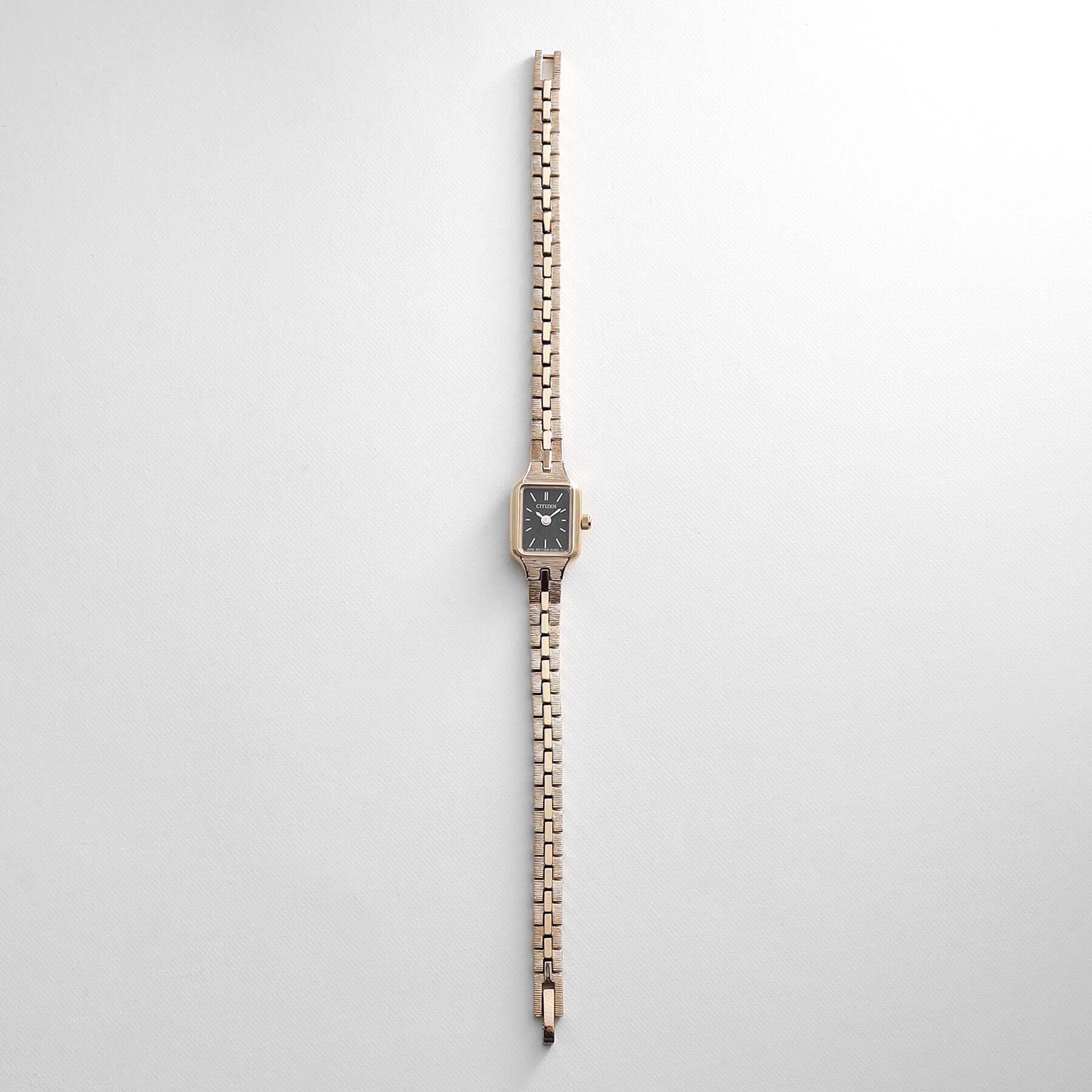 COCOSHNIK「RG Kii：別注モデルスクエア ウォッチ（ブラック）」|腕時計|