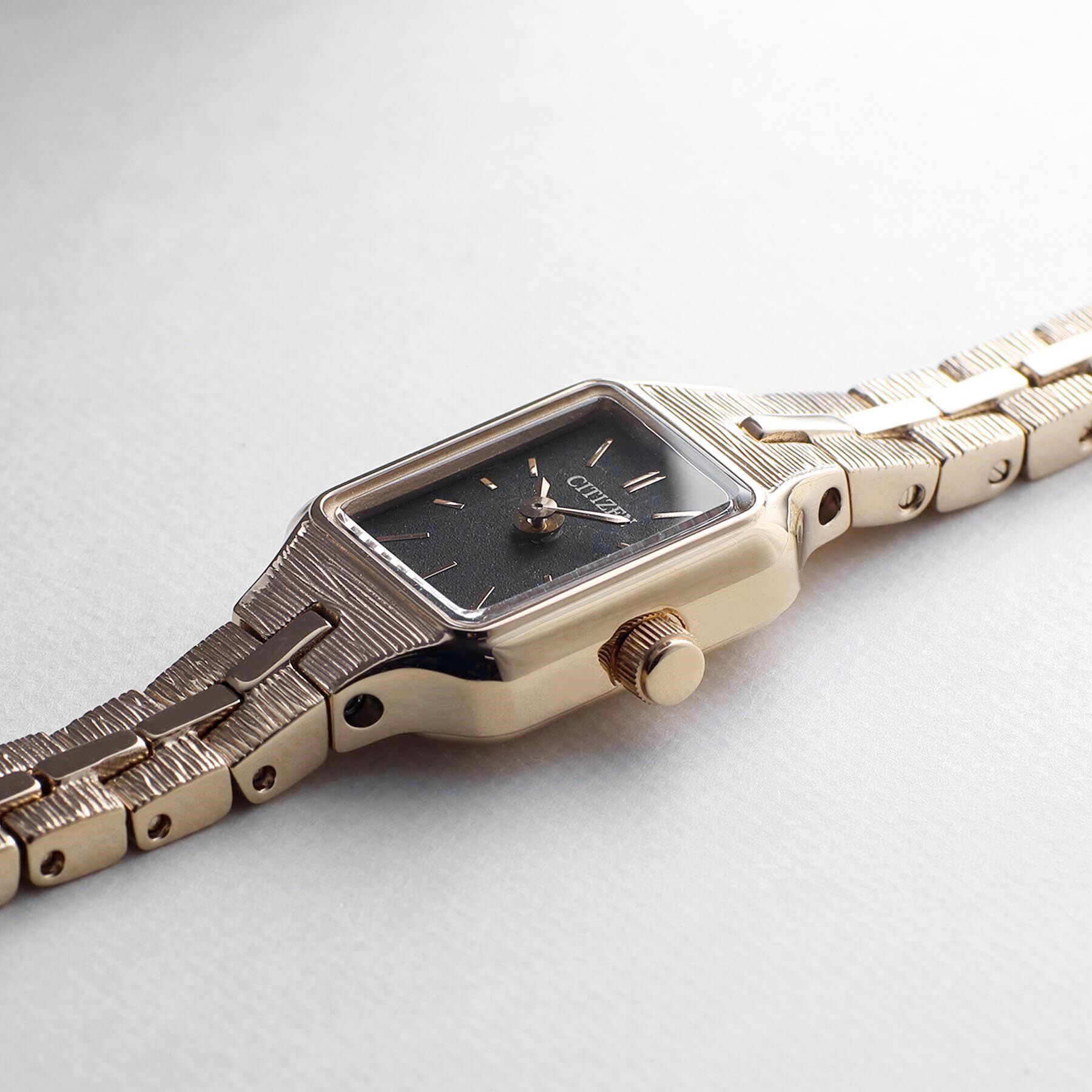 COCOSHNIK「RG Kii：別注モデルスクエア ウォッチ（ブラック）」|腕時計|