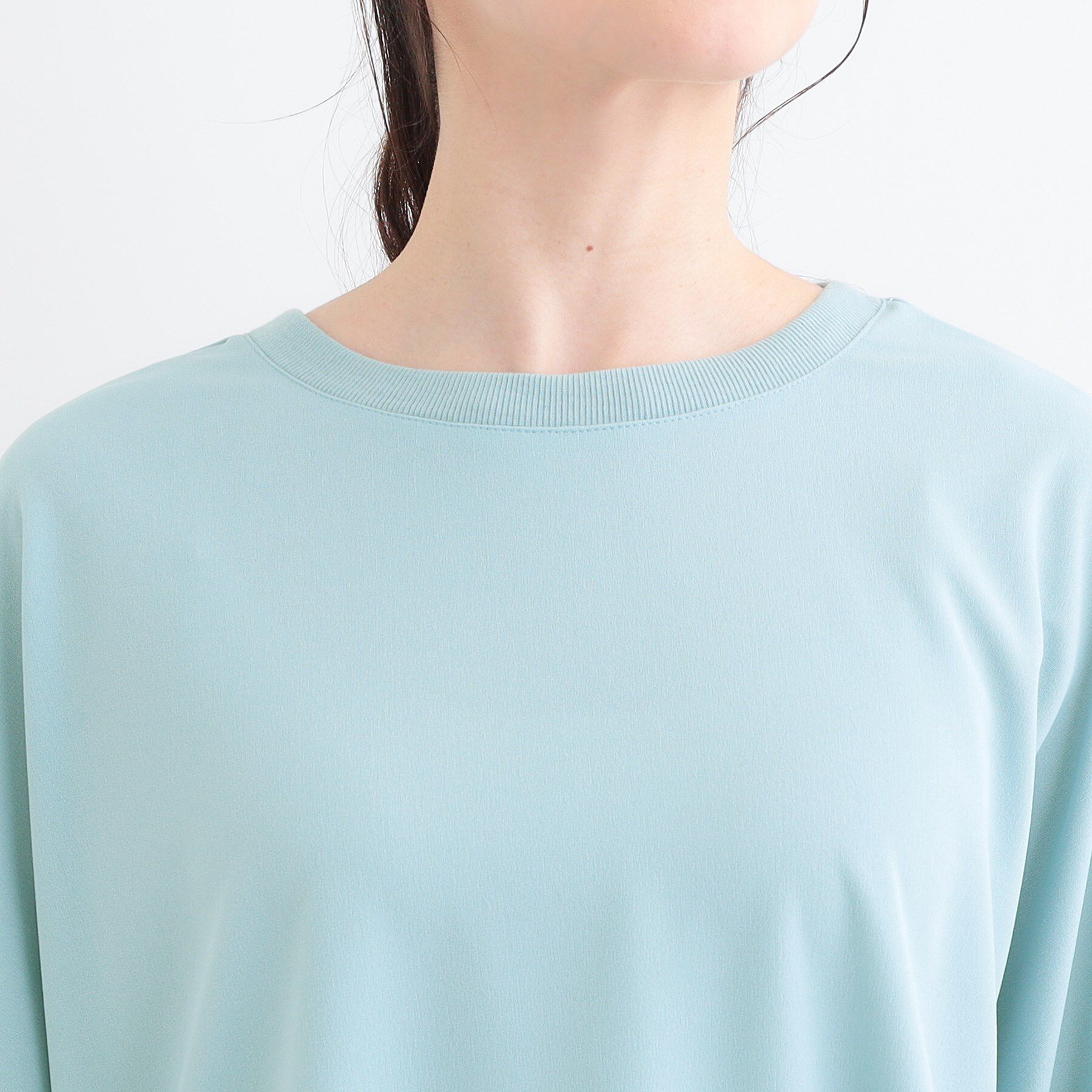 SHOO･LA･RUE「【洗える/S-LL】体型カバーにも ゆるりと着られる ドルマントップス」|Tシャツ・カットソー|