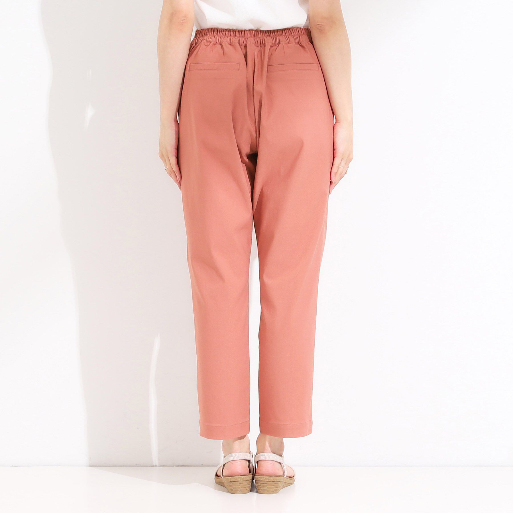 SHOO･LA･RUE「【洗える/S-LL/美脚シルエット】ハイパーストレッチ テーパードパンツ【CIRCRIC】」|その他|