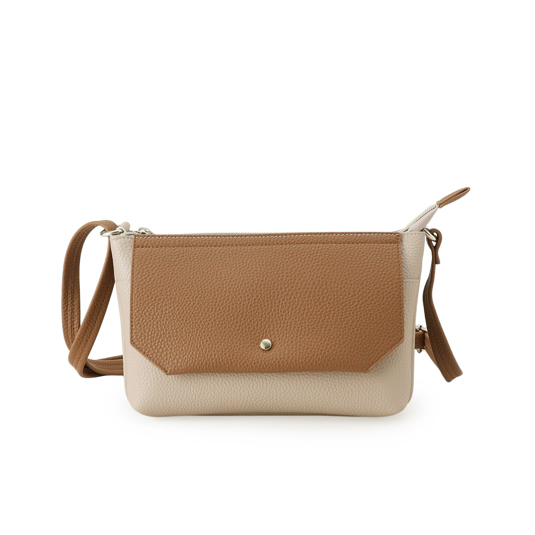 SHOO･LA･RUE「【軽量】ふわっと軽いフラップショルダーバッグ」|ショルダー・メッセンジャー|