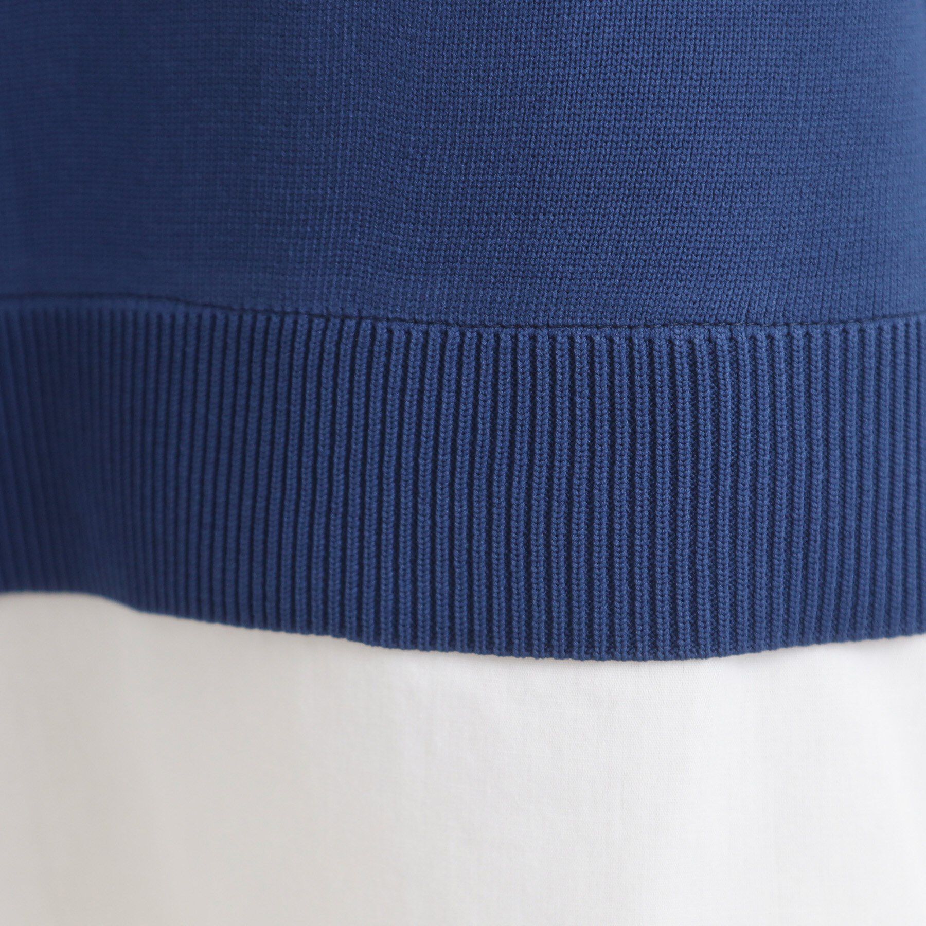 SHOO･LA･RUE「【S-LL/洗える】一枚で簡単こなれ見え スポンディッシュ 裾レイヤード風ニット【CIRCRIC】」|ニット・セーター|