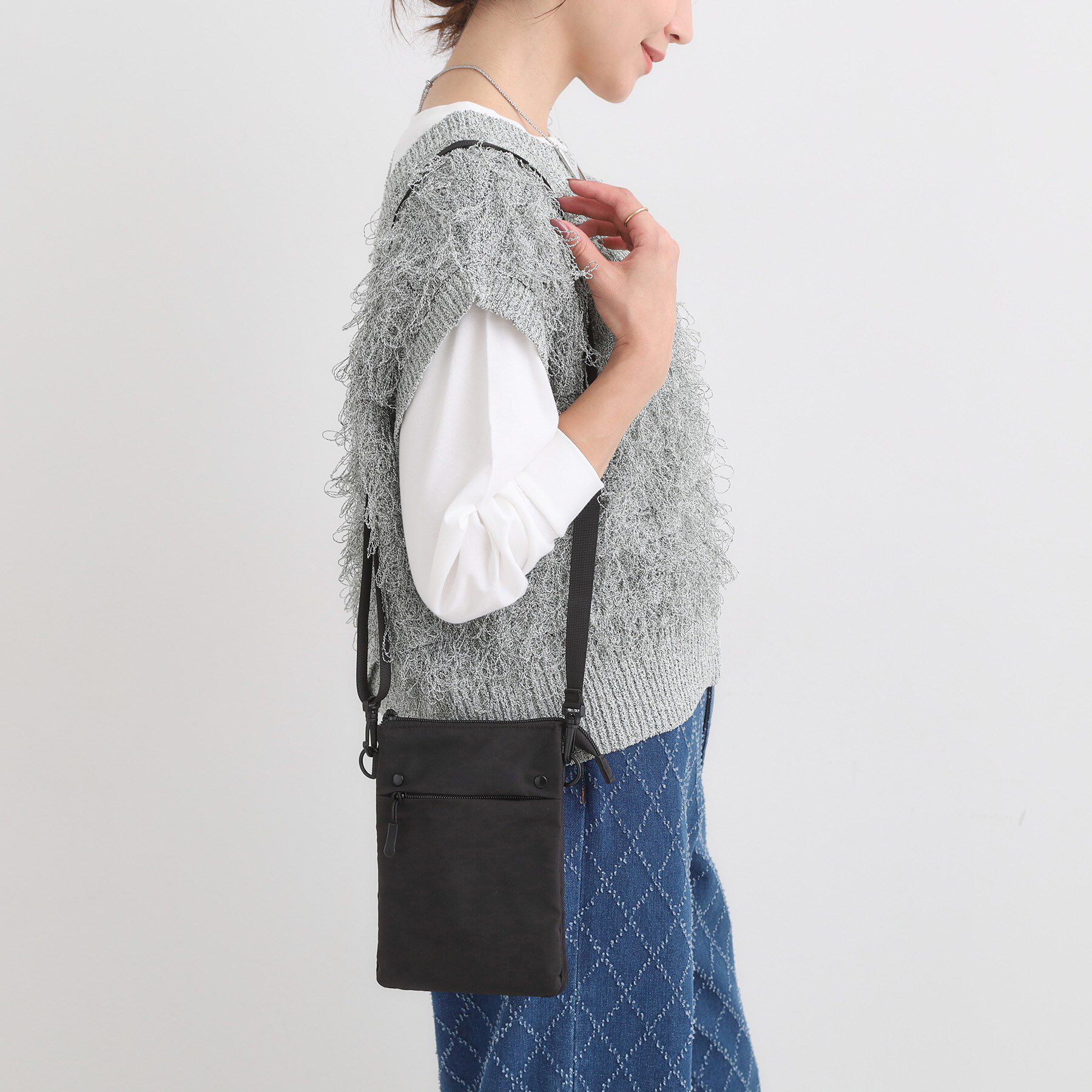 SHOO･LA･RUE「【撥水】2層ミニショルダーバッグ」|ショルダー・メッセンジャー|