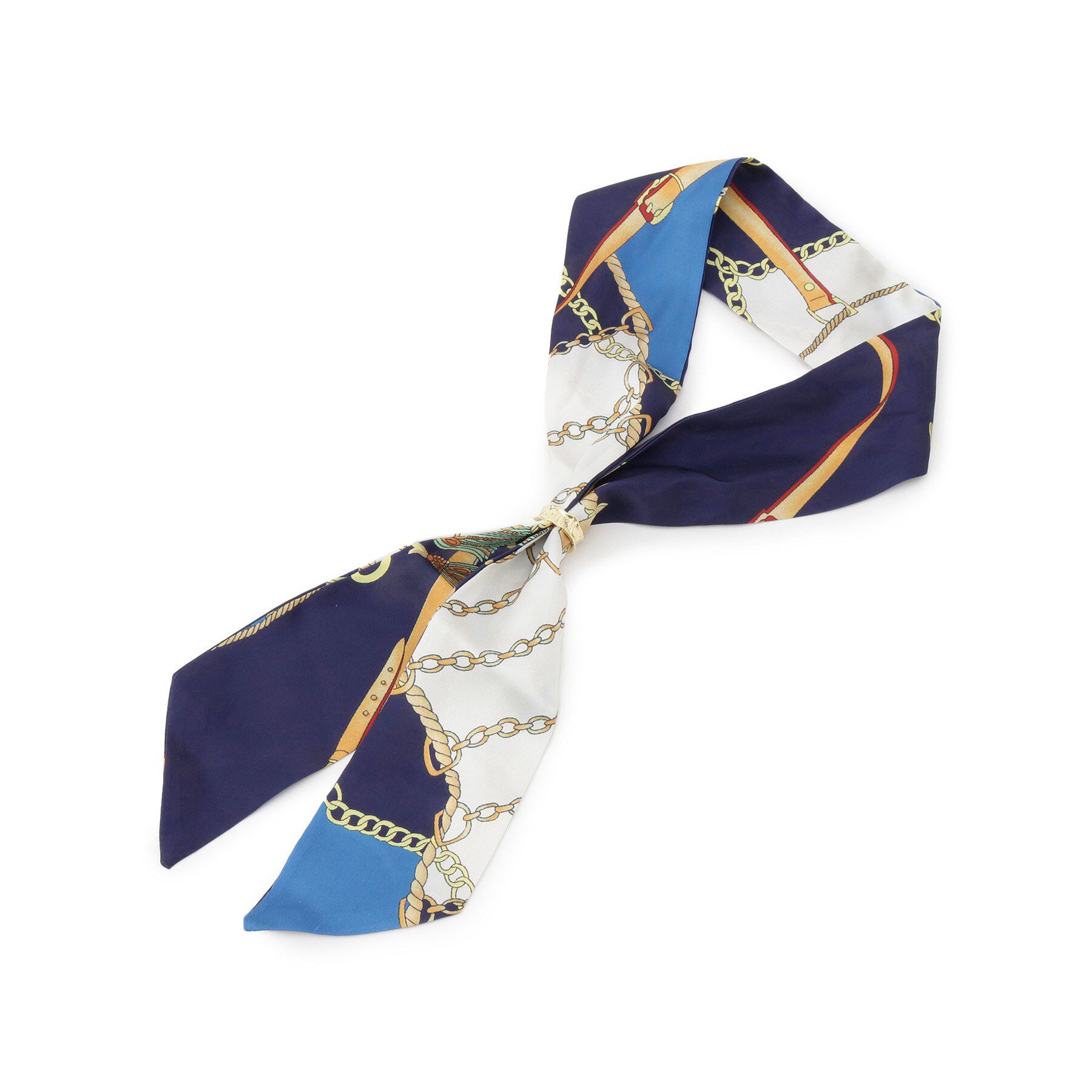 SHOO･LA･RUE「リング付帽スカーフ」|バンダナ・スカーフ|ブルー(293)