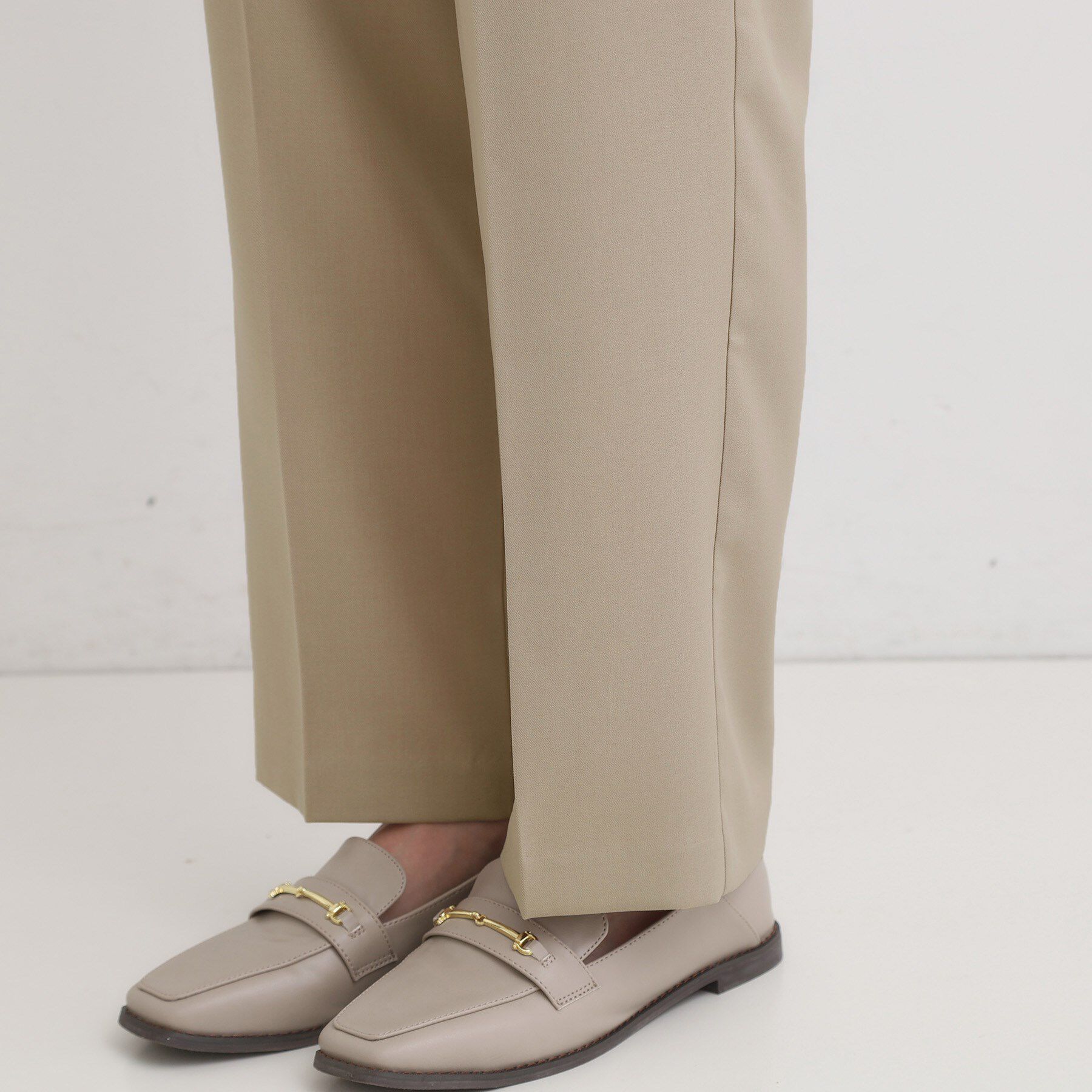 SHOO･LA･RUE「【S-LL】ウエストリボンがアクセント ゆったりテーパードパンツ」|その他|