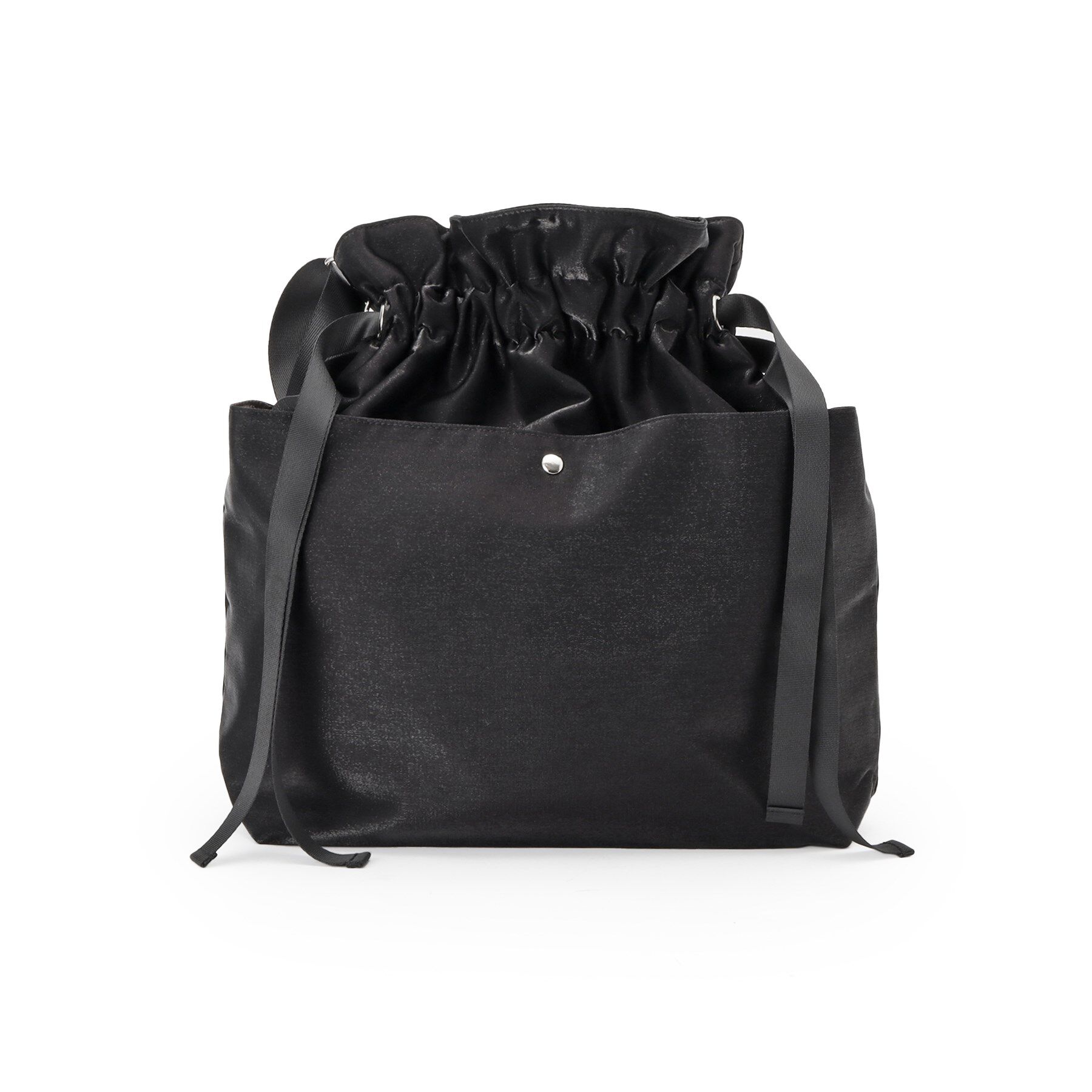 SHOO･LA･RUE「シャイニー生地巾着ショルダーバッグ」|ショルダー・メッセンジャー|