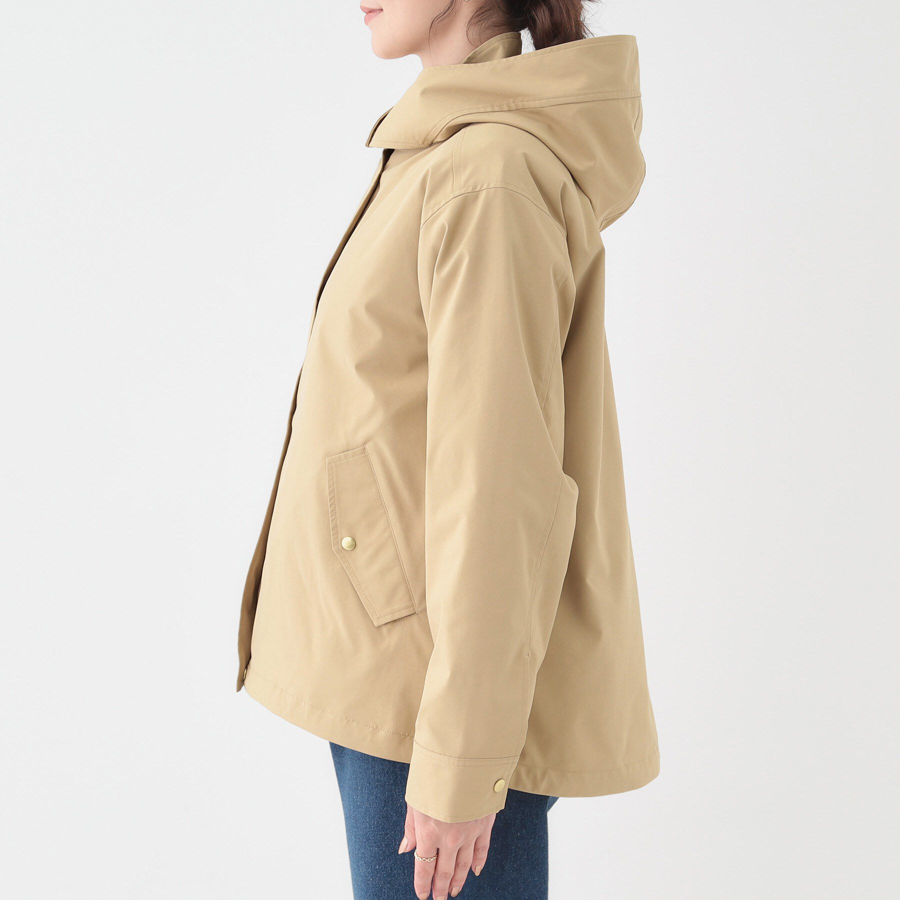 SHOO･LA･RUE「【撥水/マルチWAY】フェイクファーライナー付き 欲張りマンパ」|ブルゾン・スタジャン|