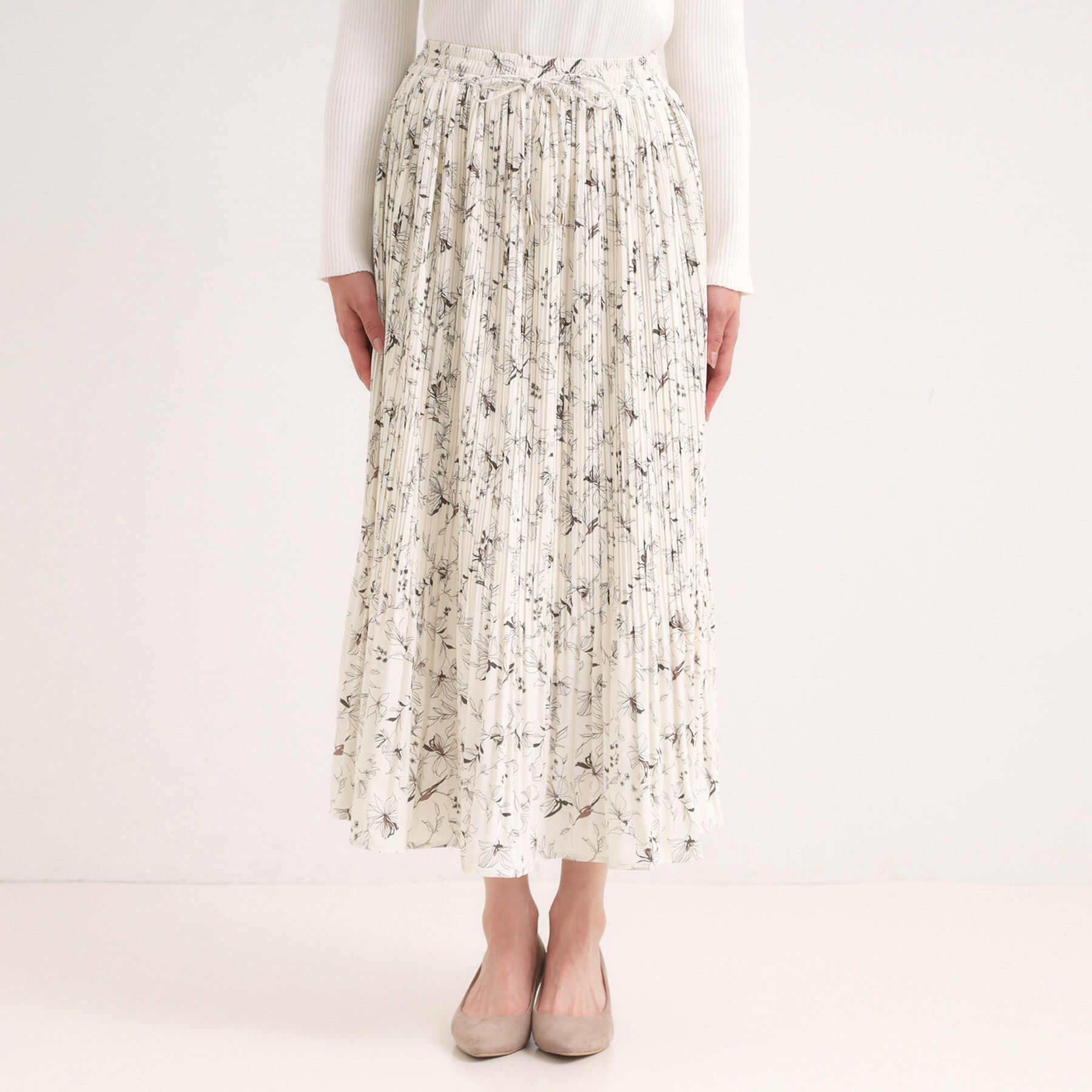 SHOO･LA･RUE「【セットアップ可】大人上品な アソートプリーツスカート」|スカート|