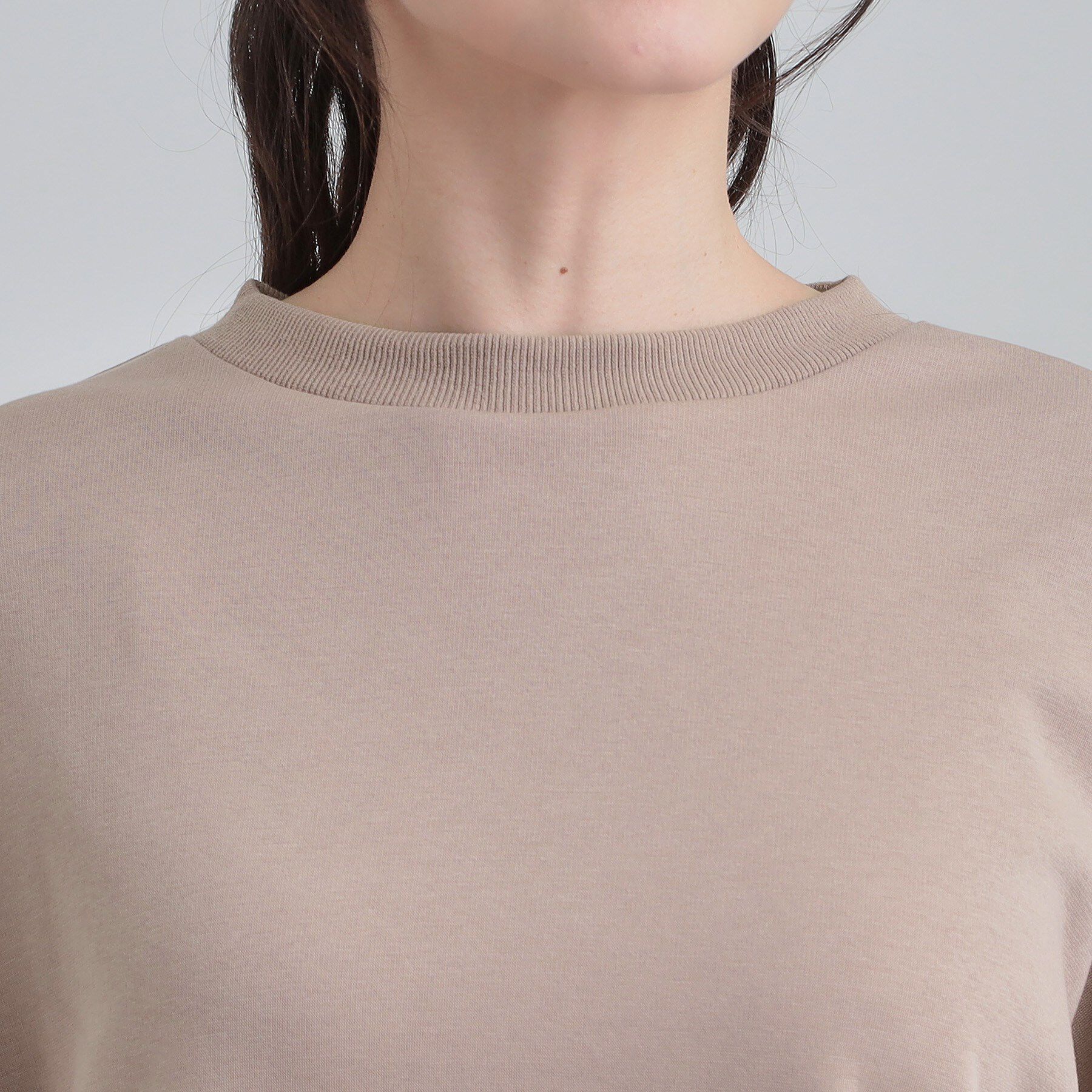 SHOO･LA･RUE「ドロスト裏シャギースウェット」|パーカー|