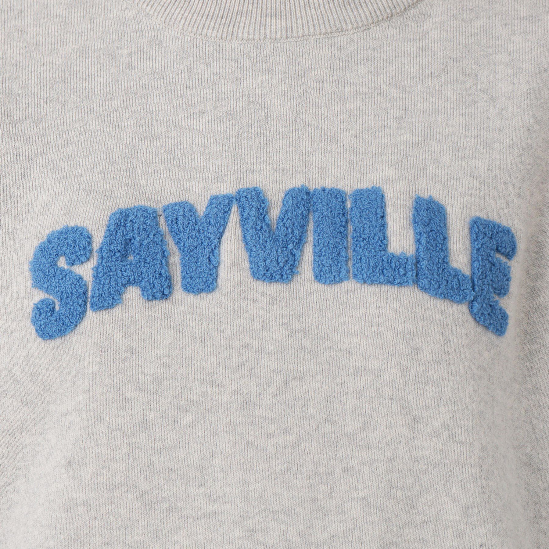 Dessin「【洗える】サガラ刺繍ロゴニット（XS～L）」|ニット・セーター|