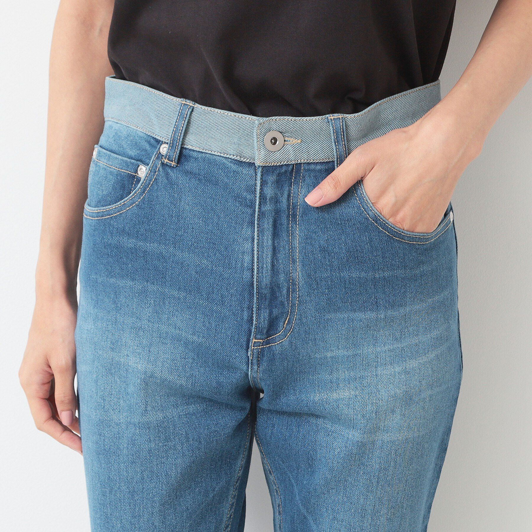 Dessin「ストレッチスリムデニムパンツ(XS~L)」|デニム|