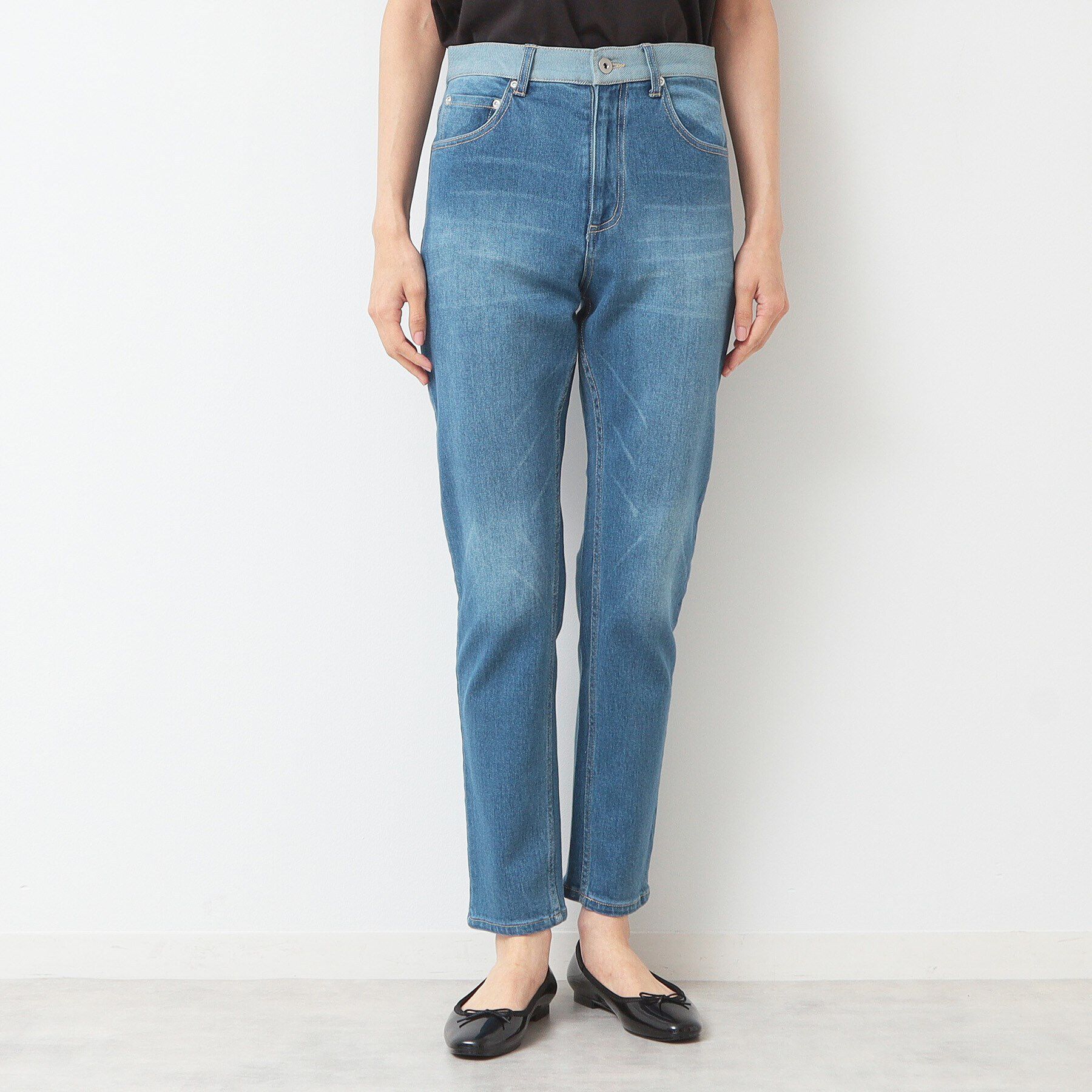 Dessin「ストレッチスリムデニムパンツ(XS~L)」|デニム|