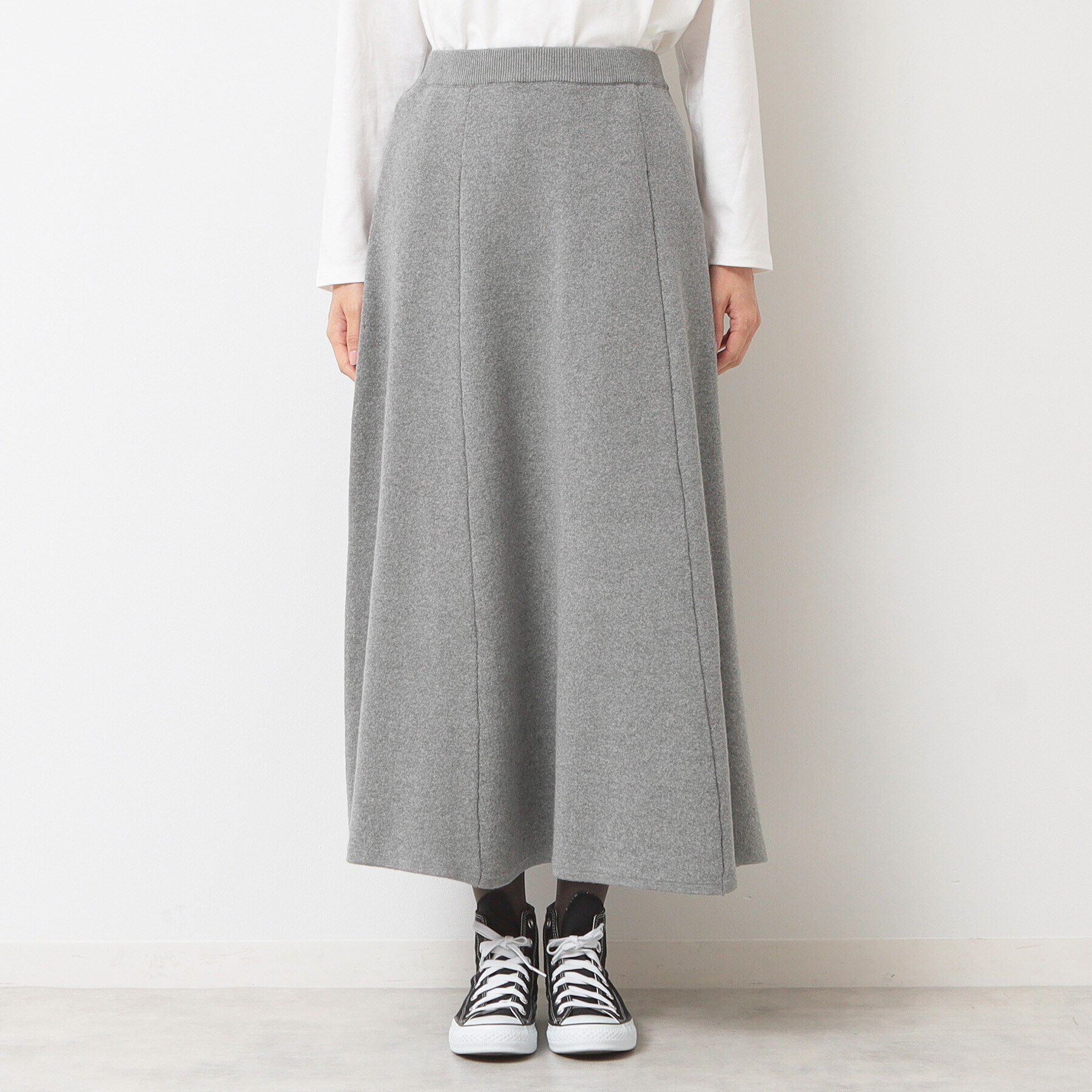 Dessin「【洗える】フレアーニットスカート(S~L)」|スカート|