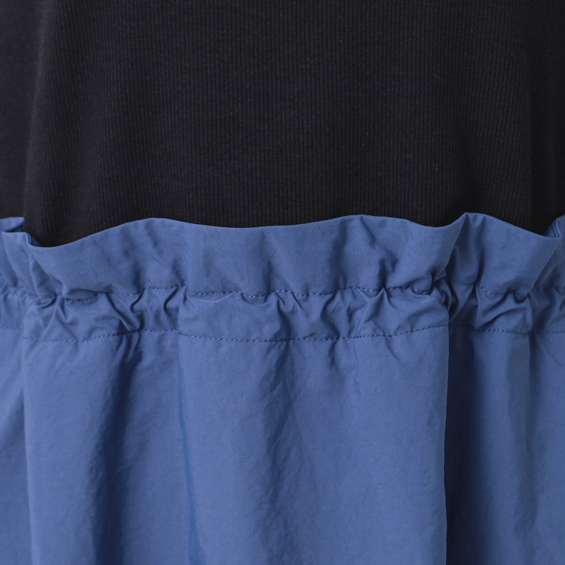 Dessin「【洗える】リブジャージドッキングワンピース」|ワンピース|