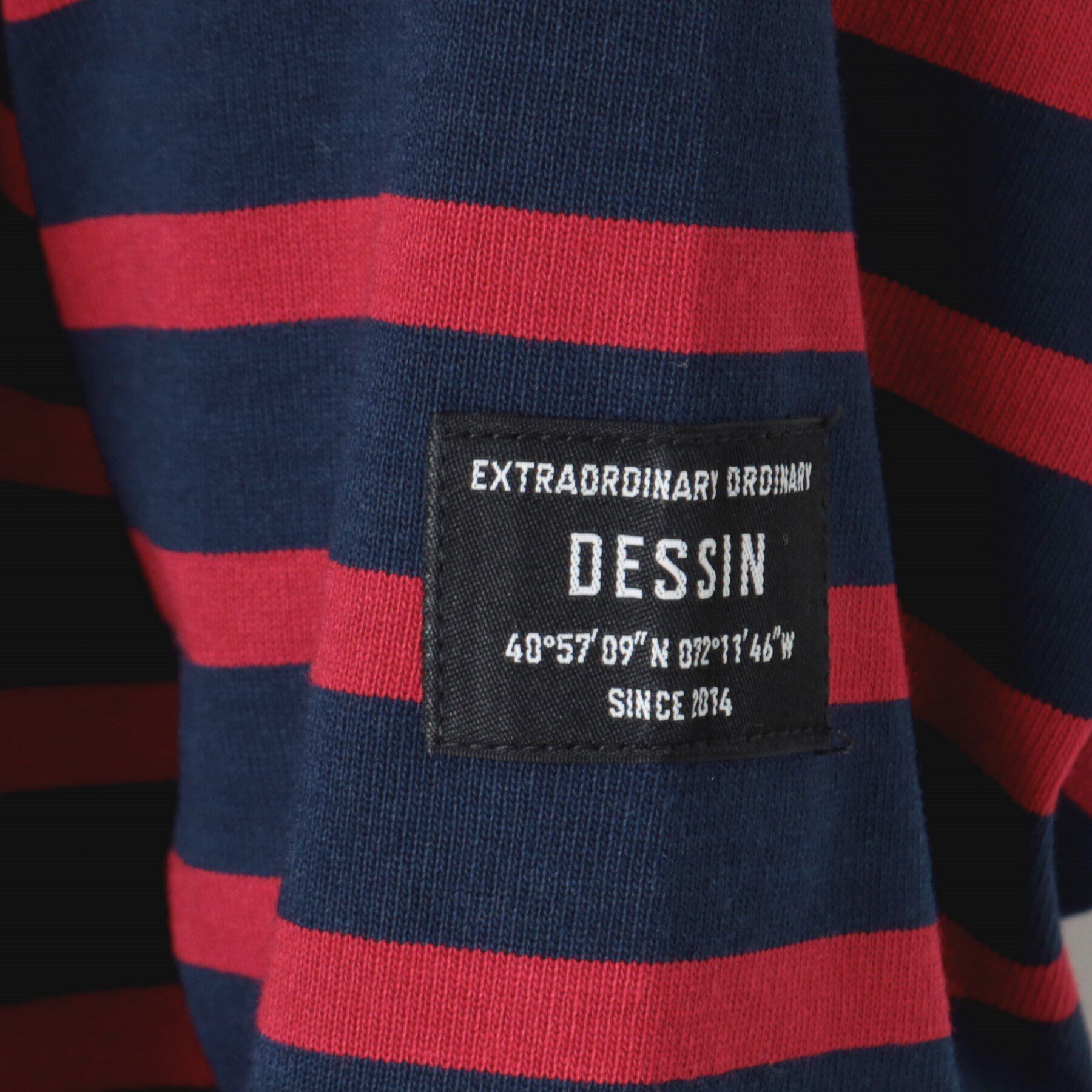 Dessin「肩ボタン付ボーダーカットソー」|Tシャツ・カットソー|