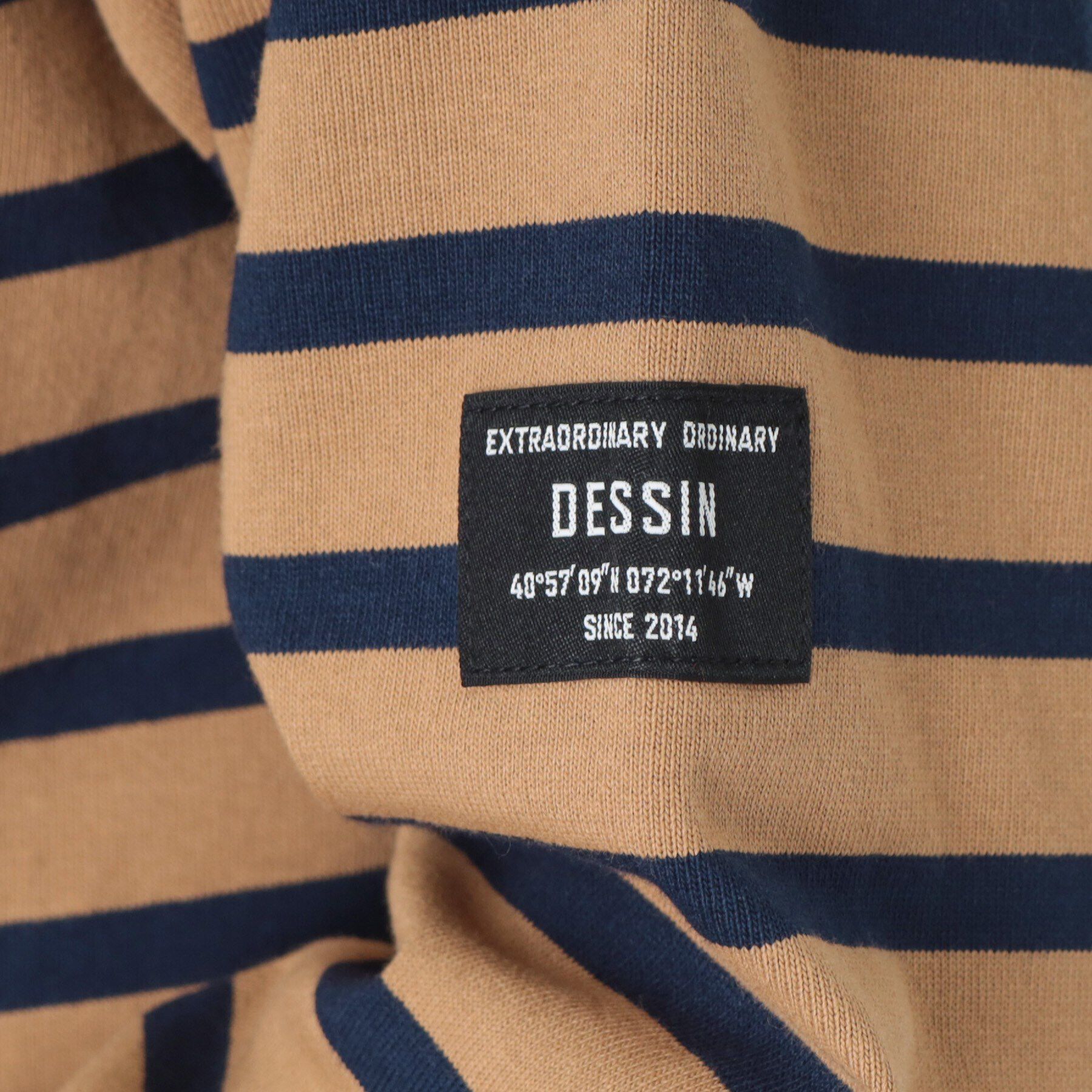 Dessin「肩ボタン付ボーダーカットソー」|Tシャツ・カットソー|