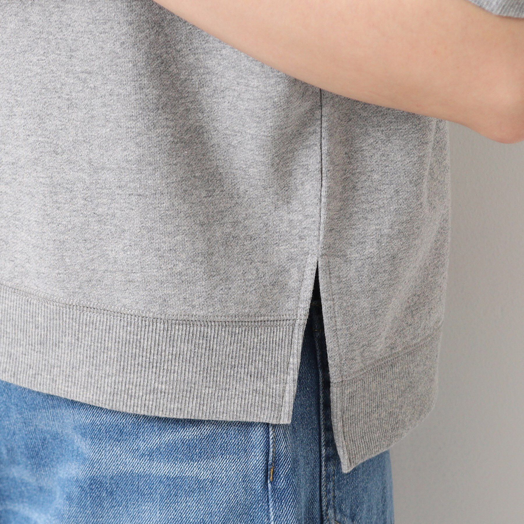 Dessin「【洗える】クロップド丈ロゴ半袖カットソー（S～L）」|Tシャツ・カットソー|