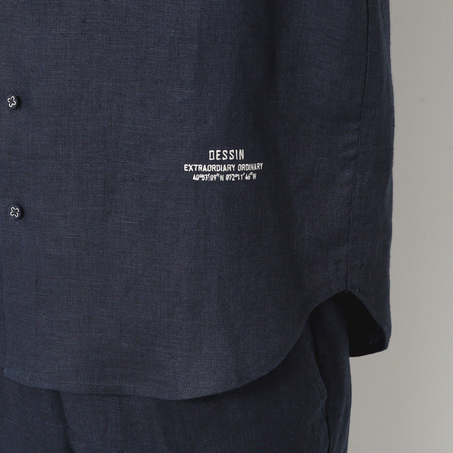 Dessin「【ユニセックス】リネンシャツ」|シャツ・ブラウス|