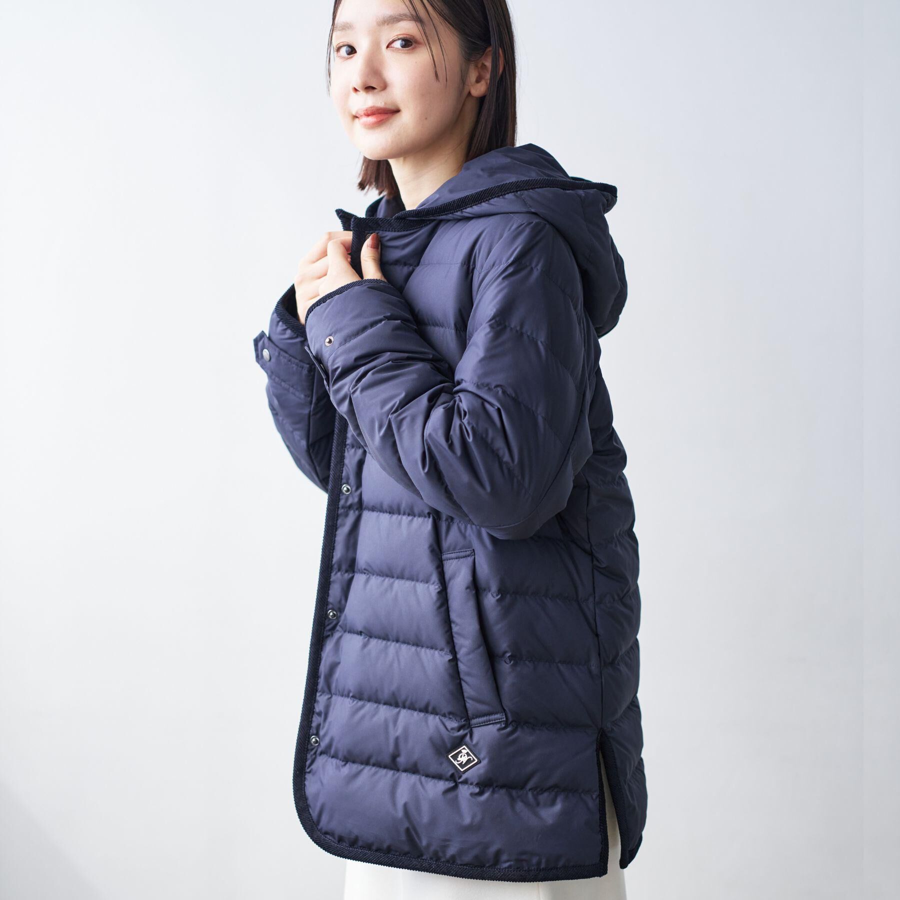 Dessin「【撥水・2WAY】ミュラーダウンコートミドル丈」|ダウン|